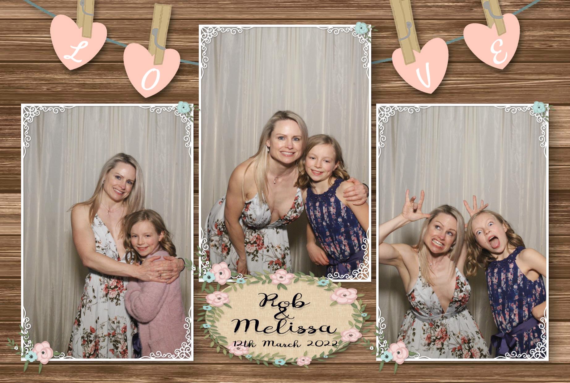 Rob and Melissa's Wedding  | View more photos from the event at gallery.myphotoboothexperience.co.uk/u/MyPhotoBoothExperienceLtd/Rob-and-Melissas-Wedding