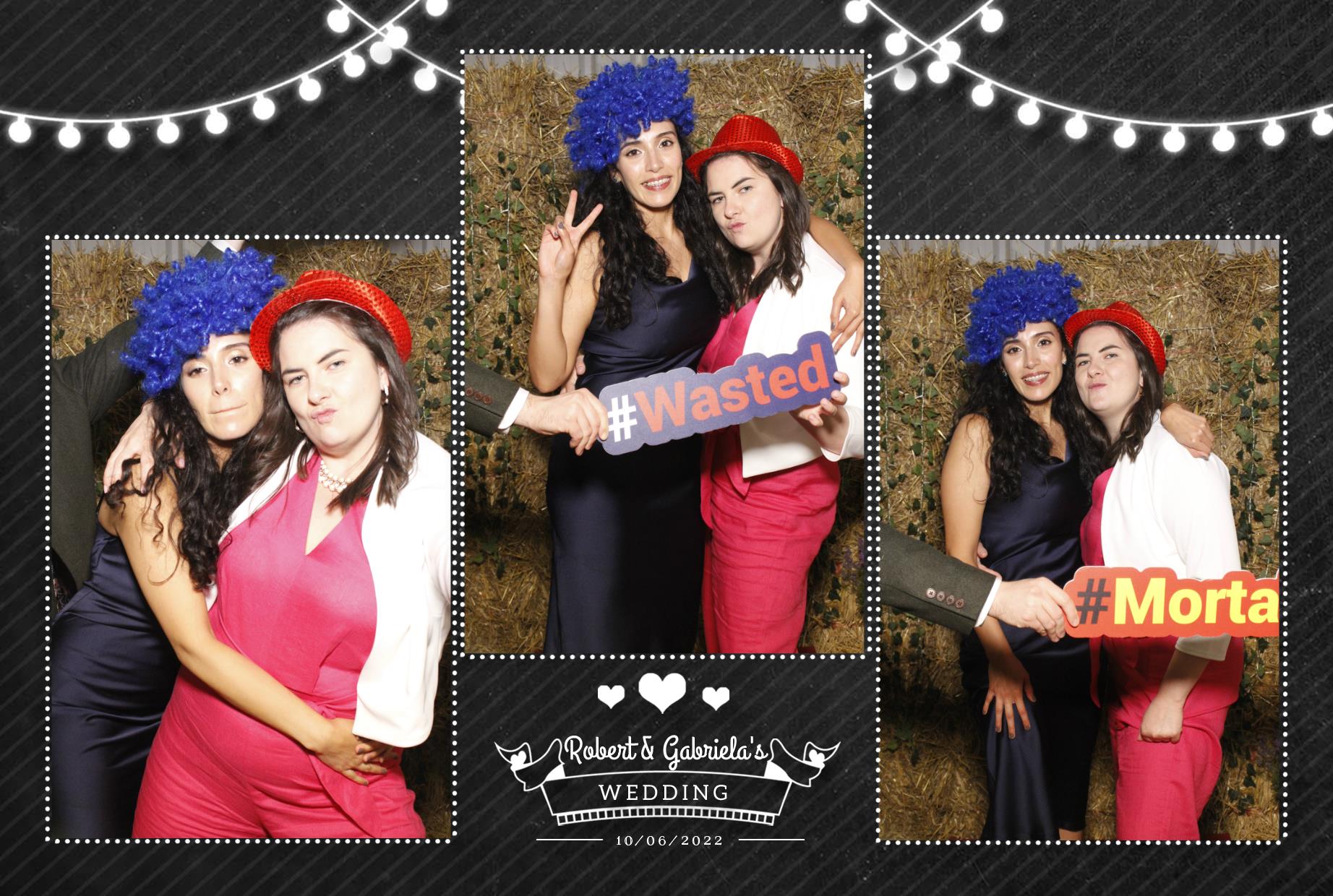 Robert & Gabriela's Wedding  | View more photos from the event at gallery.myphotoboothexperience.co.uk/u/MyPhotoBoothExperienceLtd/Robert-Gabrielas-Wedding