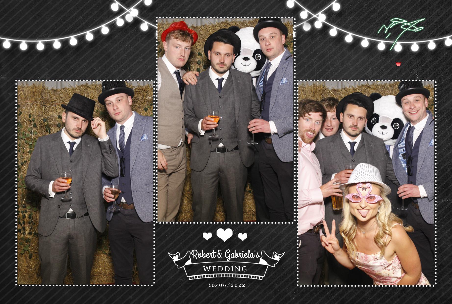 Robert & Gabriela's Wedding  | View more photos from the event at gallery.myphotoboothexperience.co.uk/u/MyPhotoBoothExperienceLtd/Robert-Gabrielas-Wedding