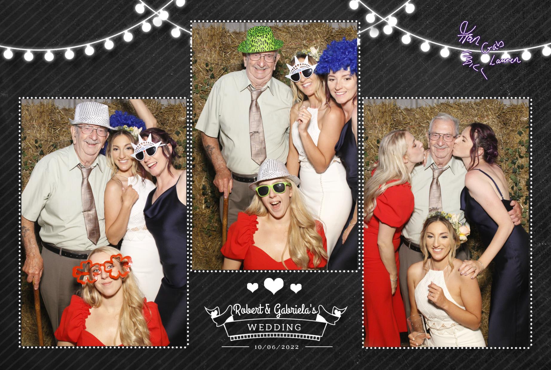 Robert & Gabriela's Wedding  | View more photos from the event at gallery.myphotoboothexperience.co.uk/u/MyPhotoBoothExperienceLtd/Robert-Gabrielas-Wedding