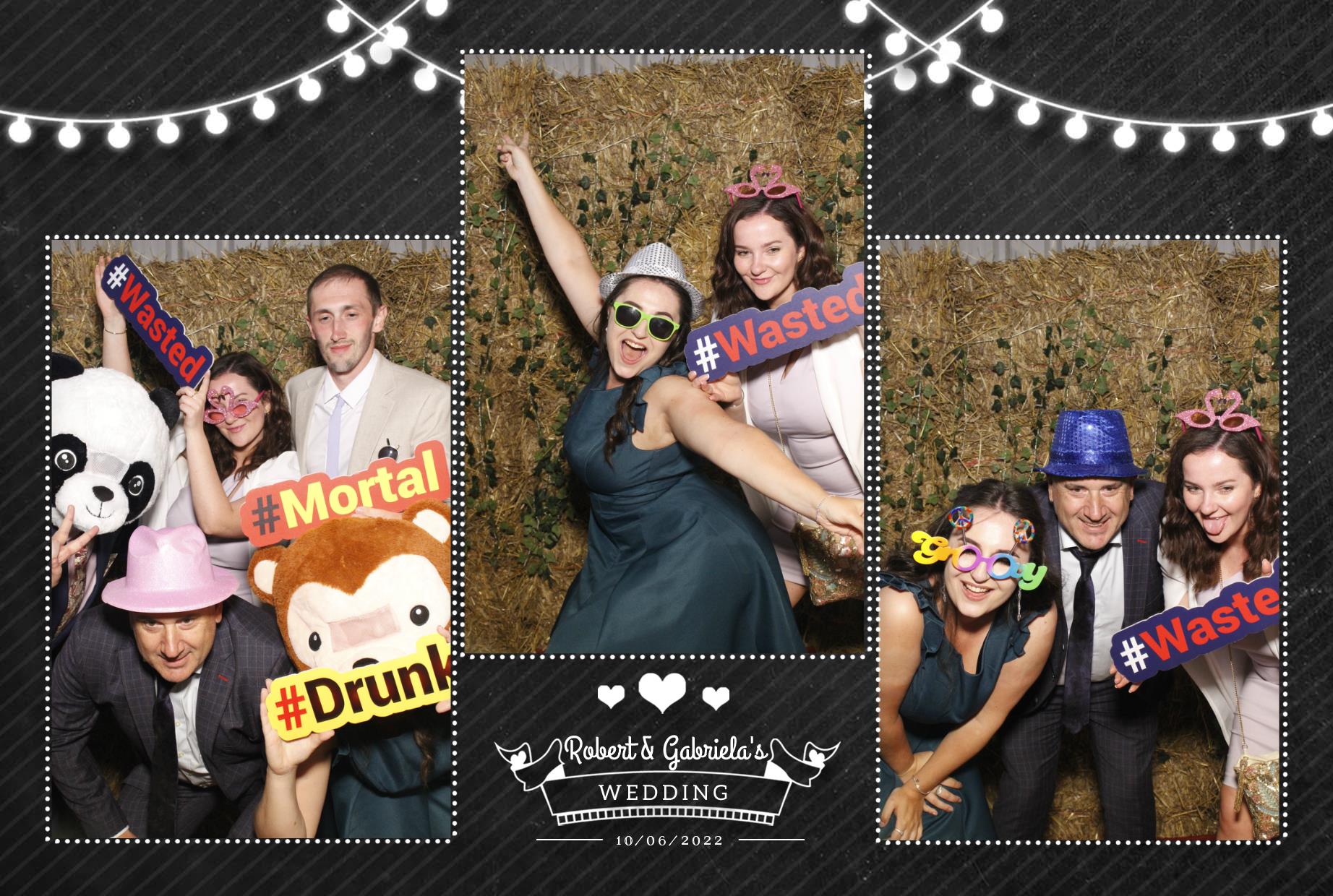 Robert & Gabriela's Wedding  | View more photos from the event at gallery.myphotoboothexperience.co.uk/u/MyPhotoBoothExperienceLtd/Robert-Gabrielas-Wedding