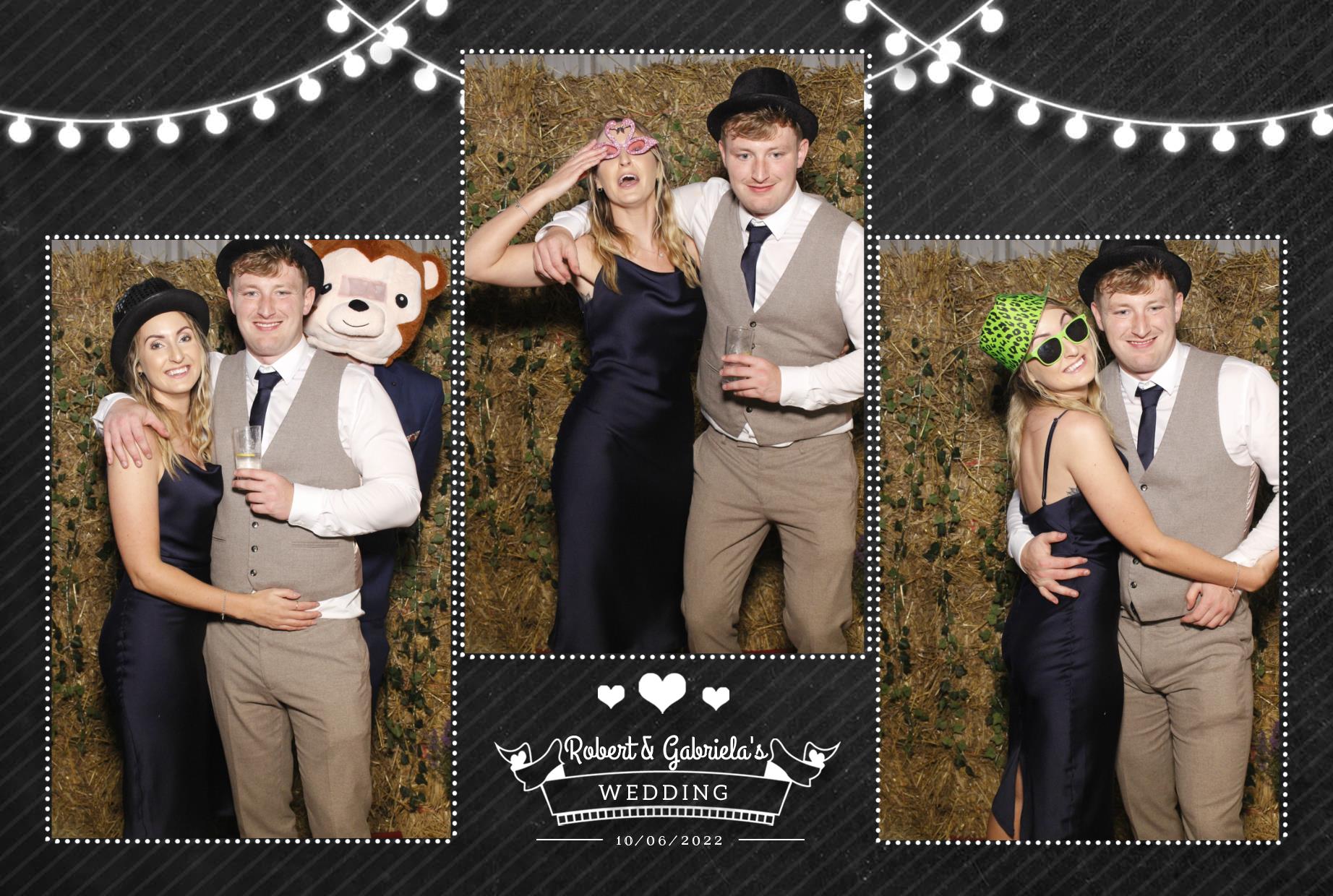 Robert & Gabriela's Wedding  | View more photos from the event at gallery.myphotoboothexperience.co.uk/u/MyPhotoBoothExperienceLtd/Robert-Gabrielas-Wedding