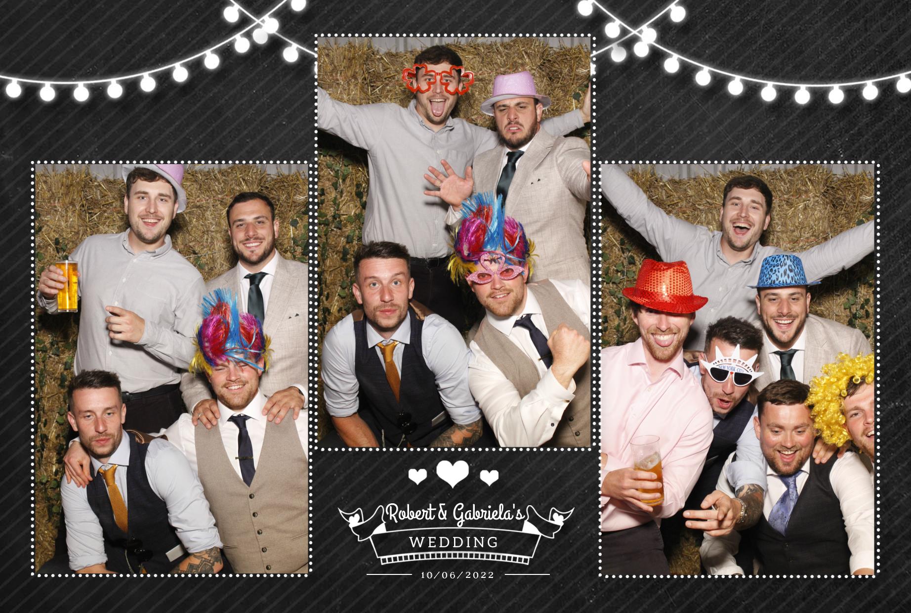 Robert & Gabriela's Wedding  | View more photos from the event at gallery.myphotoboothexperience.co.uk/u/MyPhotoBoothExperienceLtd/Robert-Gabrielas-Wedding