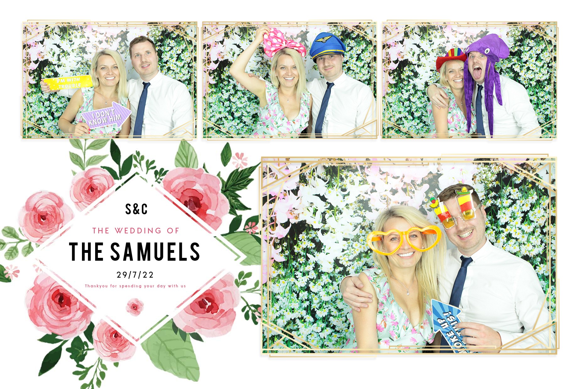 Sara & John | View more photos from the event at gallery.myphotoboothexperience.co.uk/u/MyPhotoBoothExperienceLtd/Sara-John