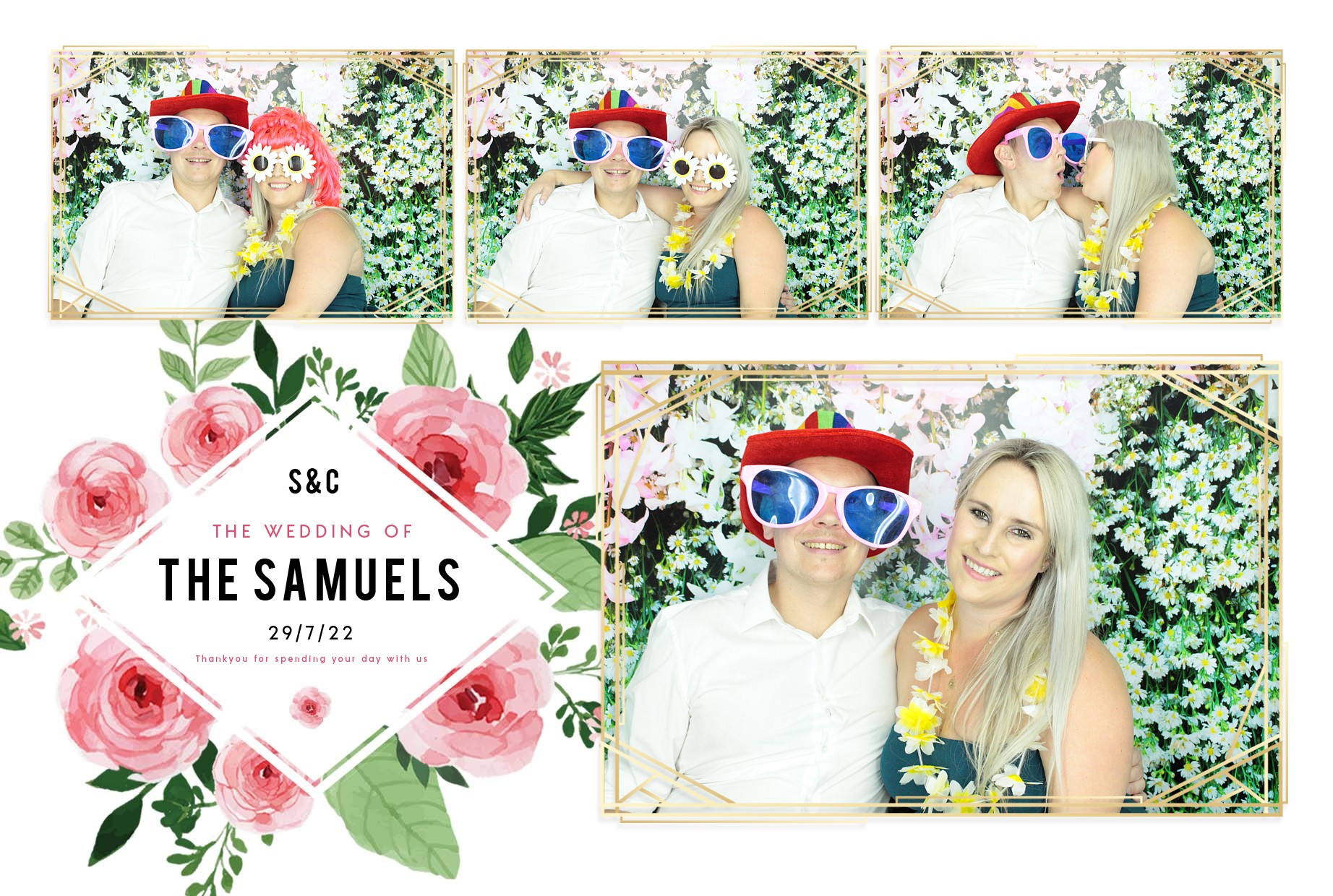 Sara & John | View more photos from the event at gallery.myphotoboothexperience.co.uk/u/MyPhotoBoothExperienceLtd/Sara-John