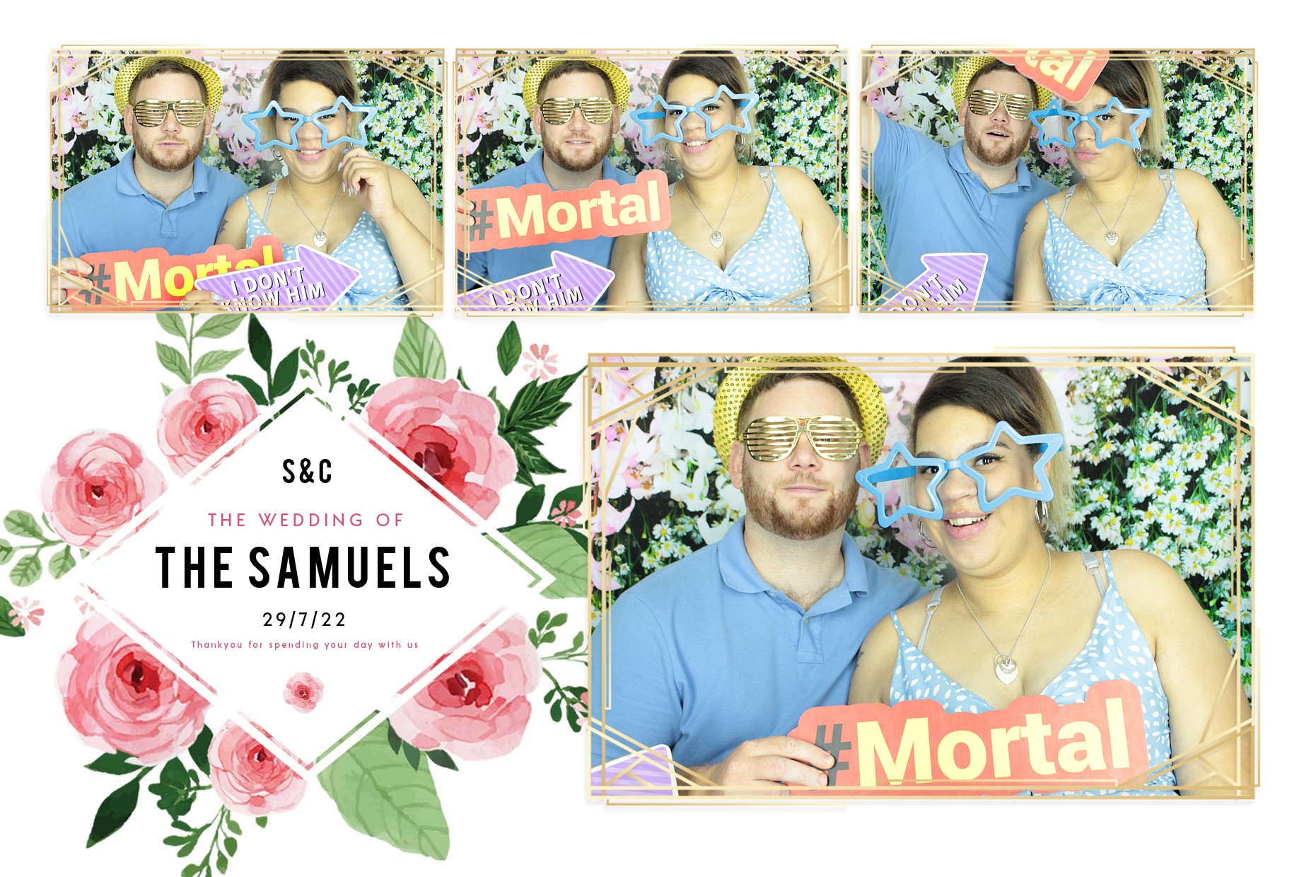 Sara & John | View more photos from the event at gallery.myphotoboothexperience.co.uk/u/MyPhotoBoothExperienceLtd/Sara-John