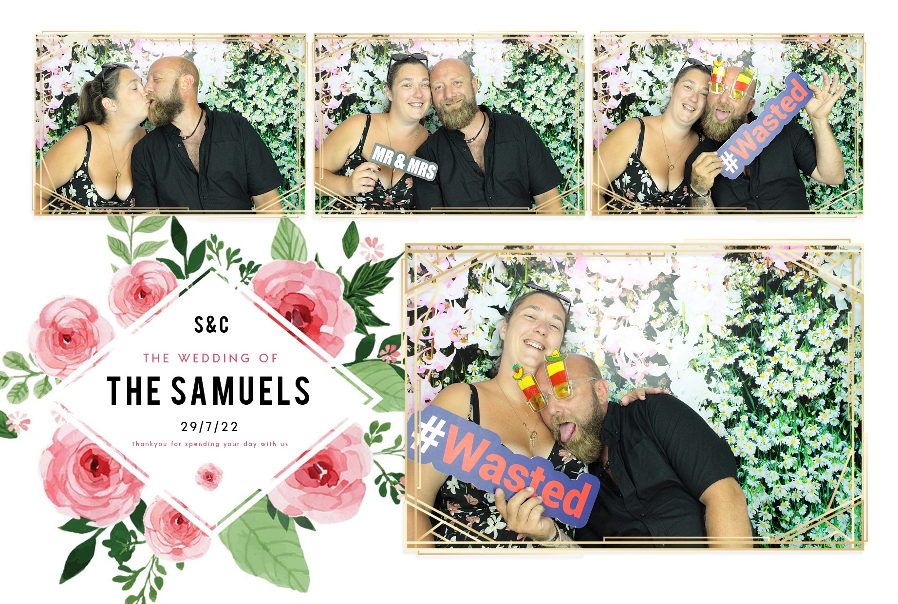 Sara & John | View more photos from the event at gallery.myphotoboothexperience.co.uk/u/MyPhotoBoothExperienceLtd/Sara-John
