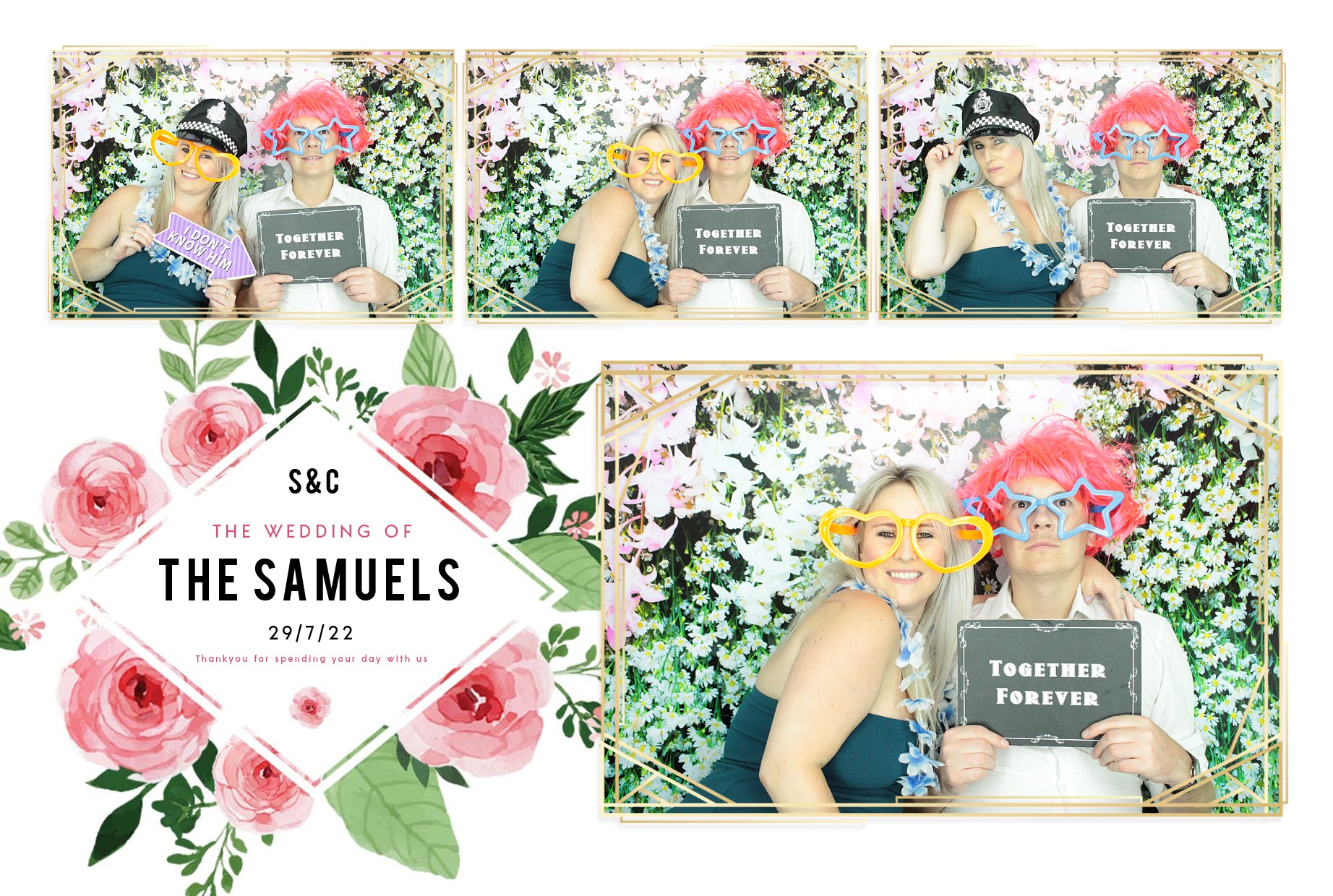 Sara & John | View more photos from the event at gallery.myphotoboothexperience.co.uk/u/MyPhotoBoothExperienceLtd/Sara-John