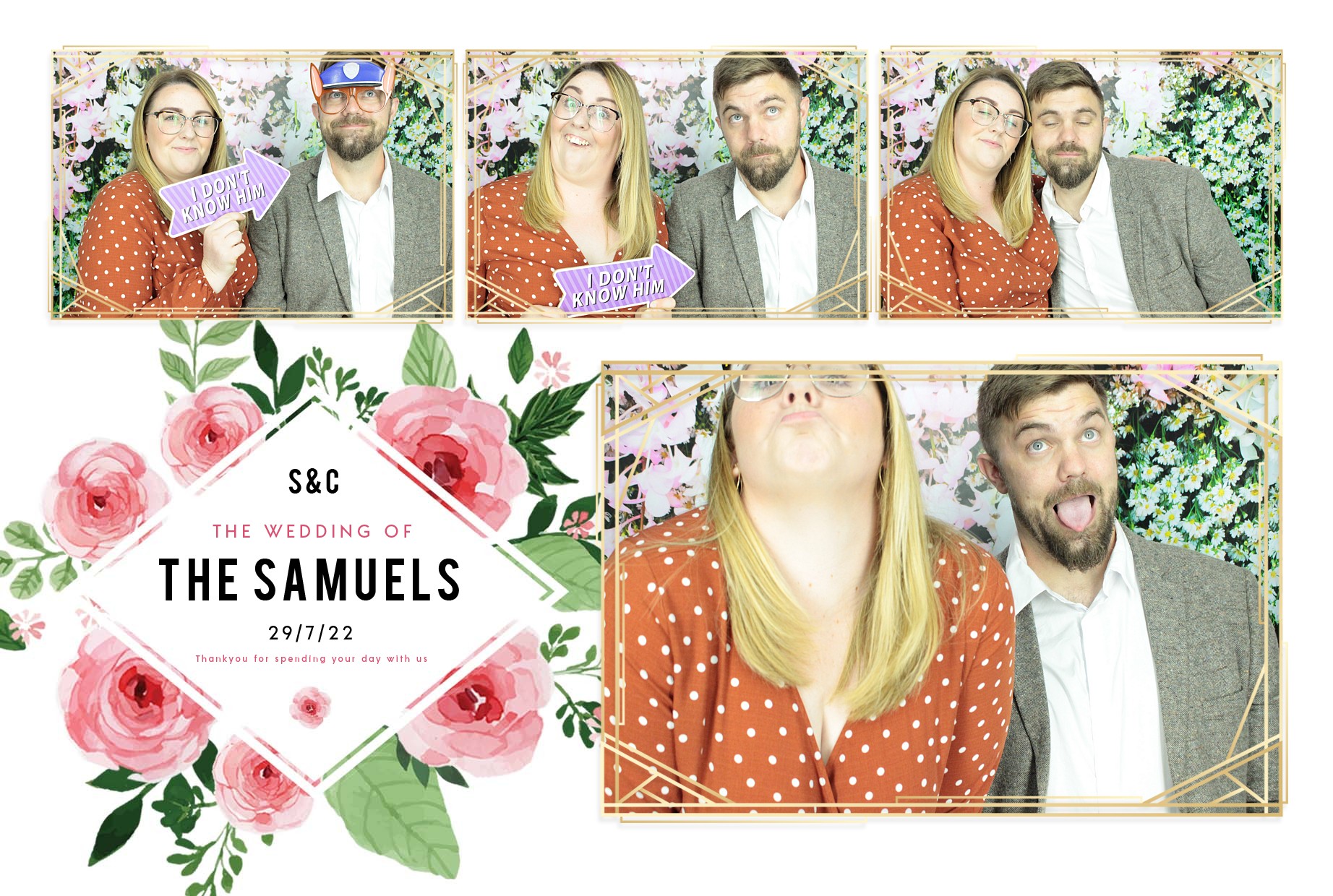 Sara & John | View more photos from the event at gallery.myphotoboothexperience.co.uk/u/MyPhotoBoothExperienceLtd/Sara-John