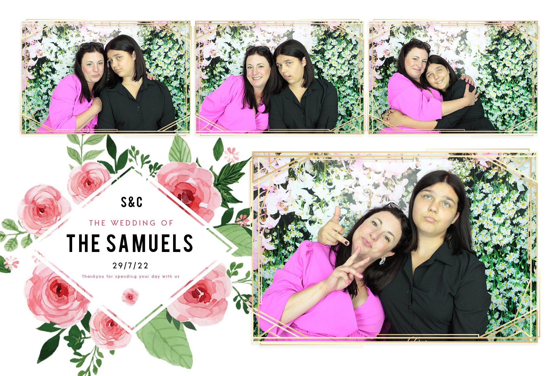 Sara & John | View more photos from the event at gallery.myphotoboothexperience.co.uk/u/MyPhotoBoothExperienceLtd/Sara-John