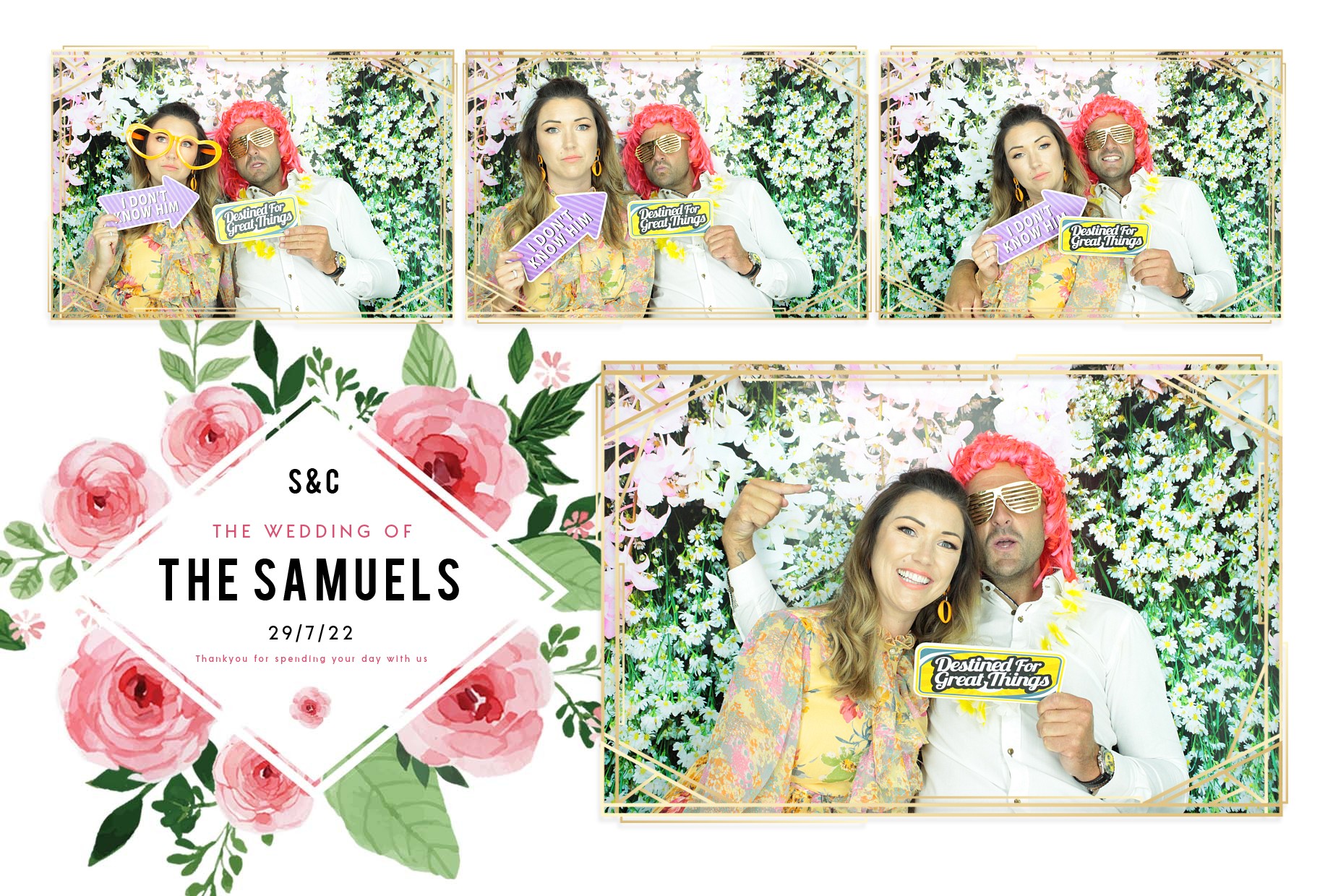 Sara & John | View more photos from the event at gallery.myphotoboothexperience.co.uk/u/MyPhotoBoothExperienceLtd/Sara-John