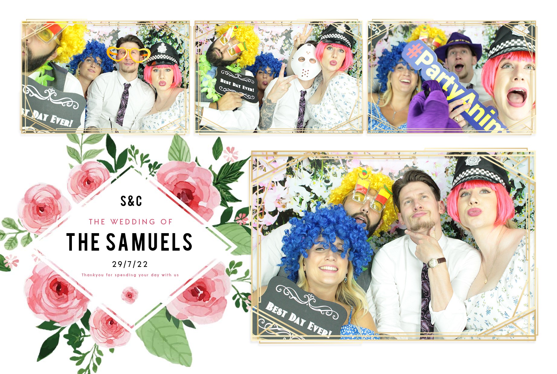 Sara & John | View more photos from the event at gallery.myphotoboothexperience.co.uk/u/MyPhotoBoothExperienceLtd/Sara-John