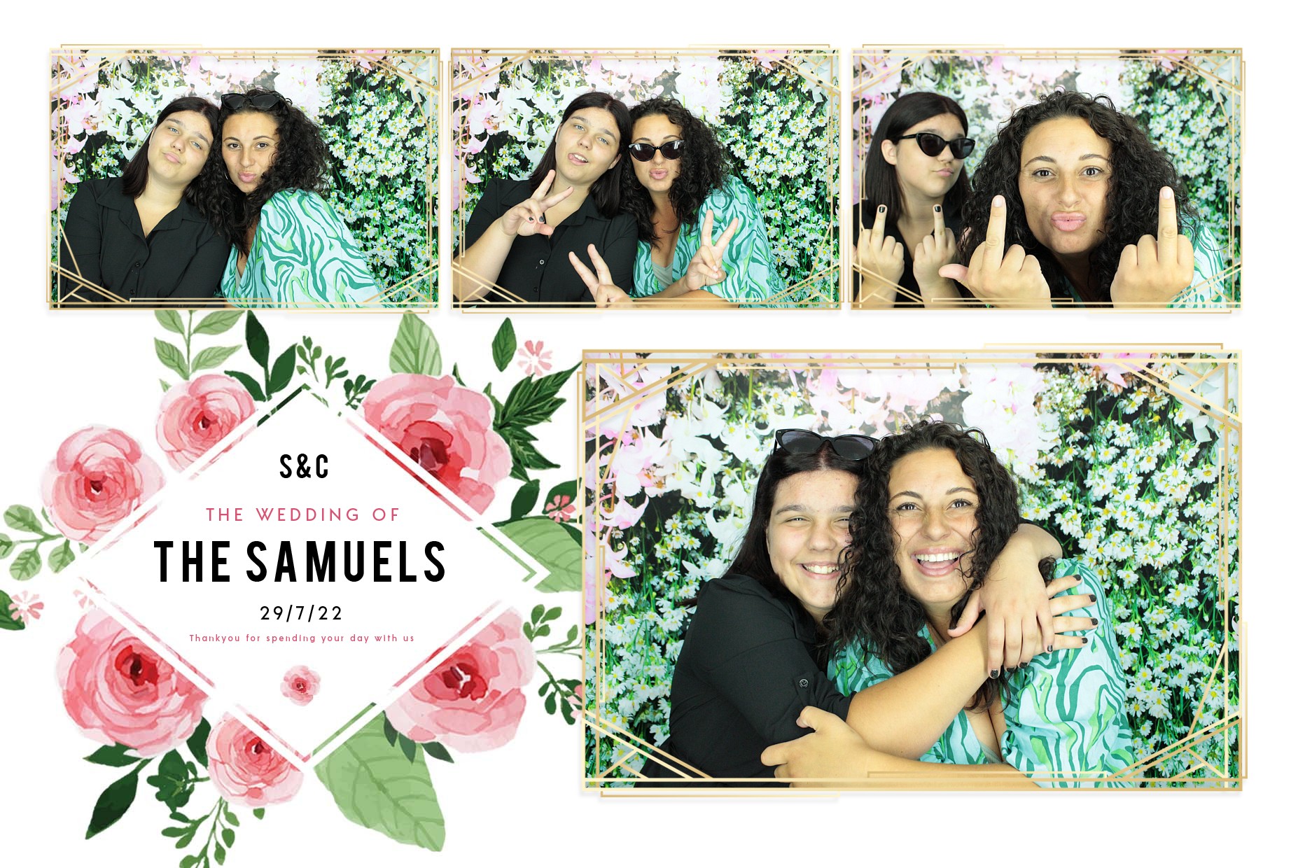 Sara & John | View more photos from the event at gallery.myphotoboothexperience.co.uk/u/MyPhotoBoothExperienceLtd/Sara-John