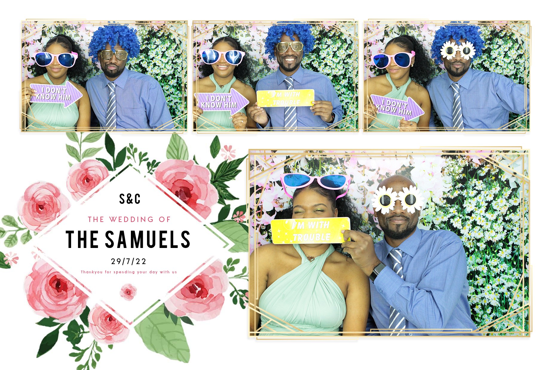 Sara & John | View more photos from the event at gallery.myphotoboothexperience.co.uk/u/MyPhotoBoothExperienceLtd/Sara-John