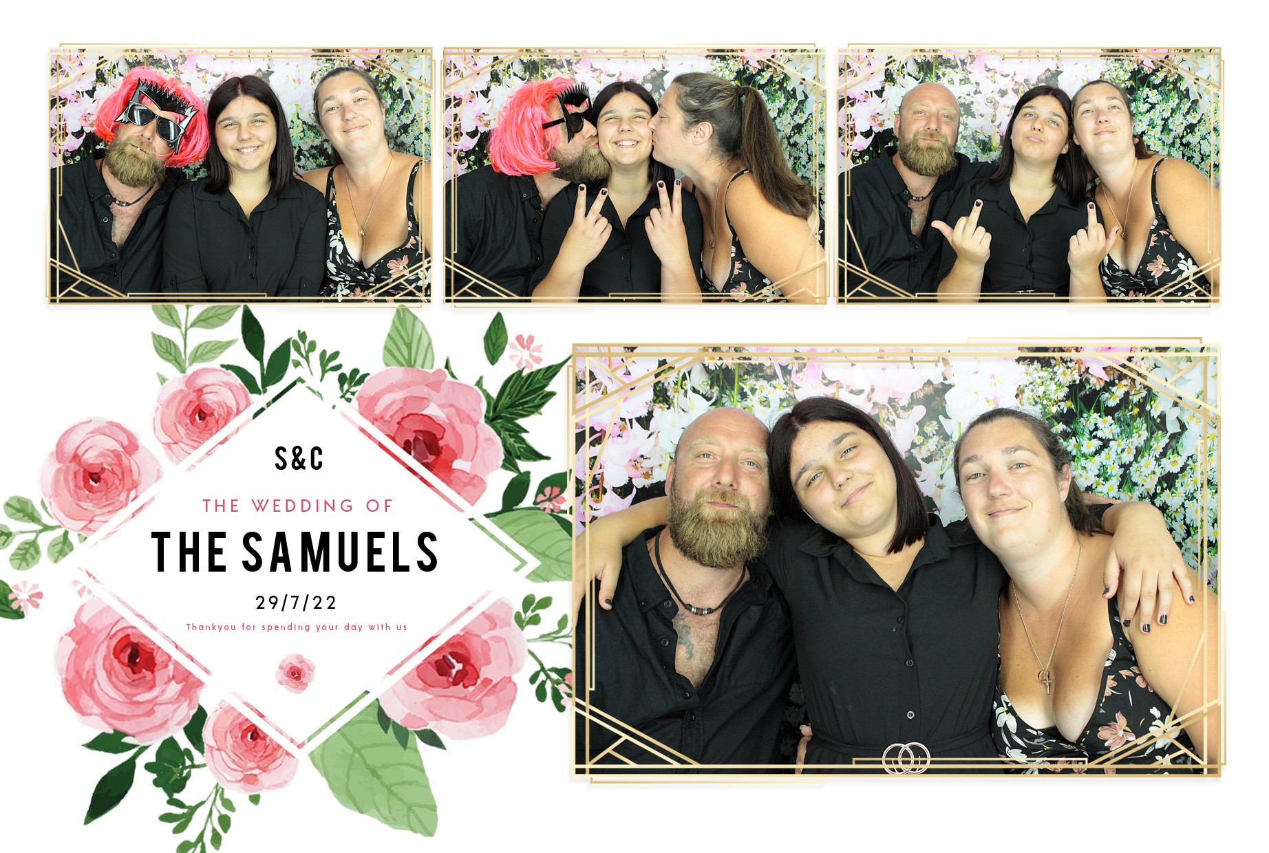 Sara & John | View more photos from the event at gallery.myphotoboothexperience.co.uk/u/MyPhotoBoothExperienceLtd/Sara-John