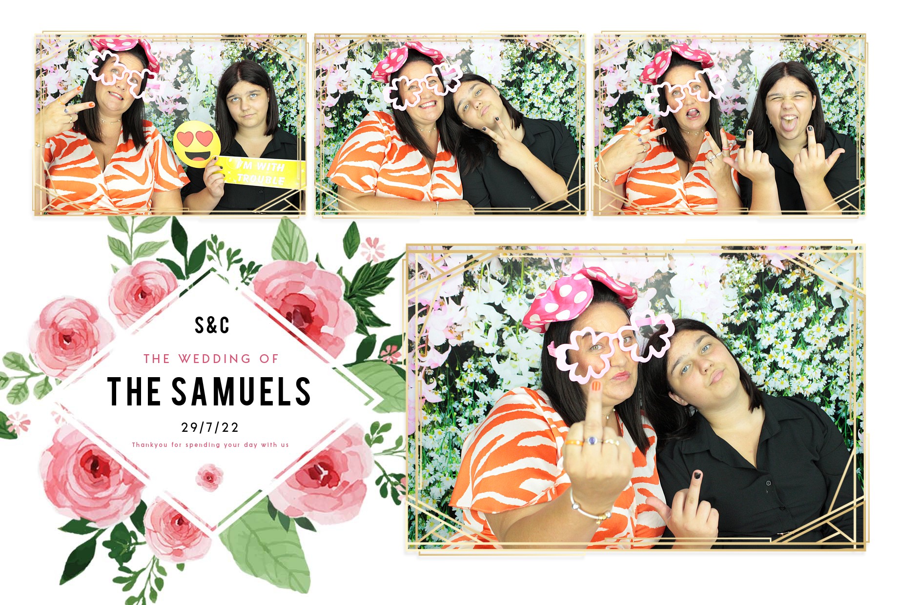Sara & John | View more photos from the event at gallery.myphotoboothexperience.co.uk/u/MyPhotoBoothExperienceLtd/Sara-John