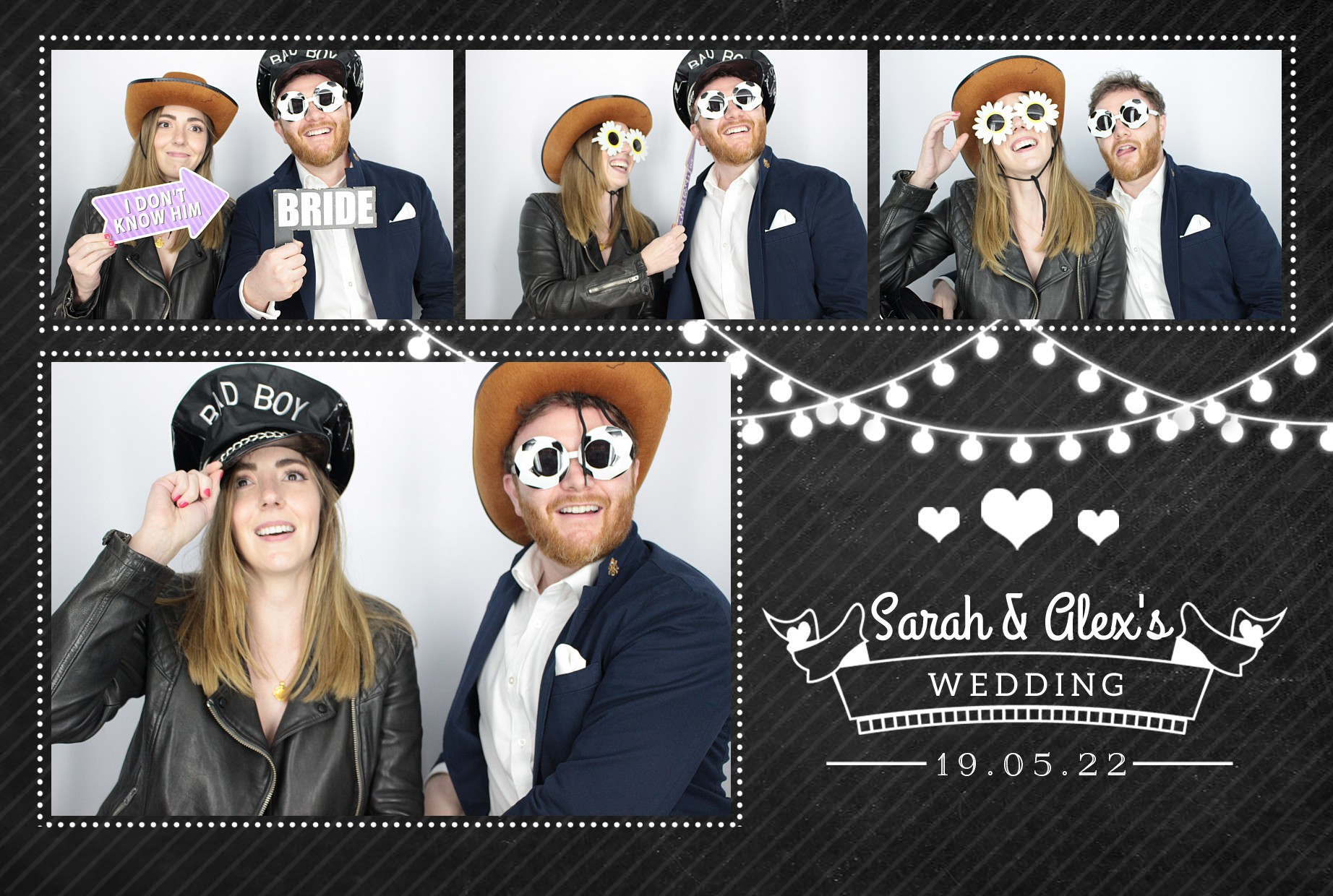 Sarah & Alex's Wedding  | View more photos from the event at gallery.myphotoboothexperience.co.uk/u/MyPhotoBoothExperienceLtd/Sarah-Alexs-Wedding