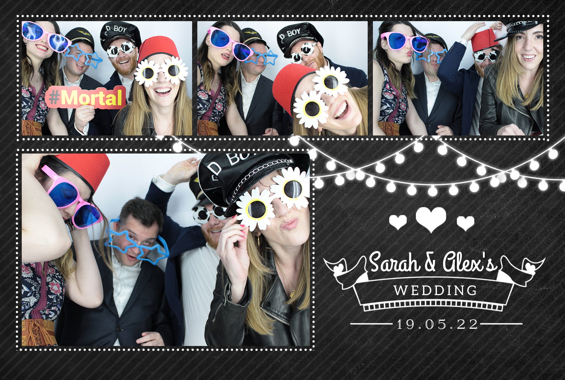 Sarah & Alex's Wedding  | View more photos from the event at gallery.myphotoboothexperience.co.uk/u/MyPhotoBoothExperienceLtd/Sarah-Alexs-Wedding