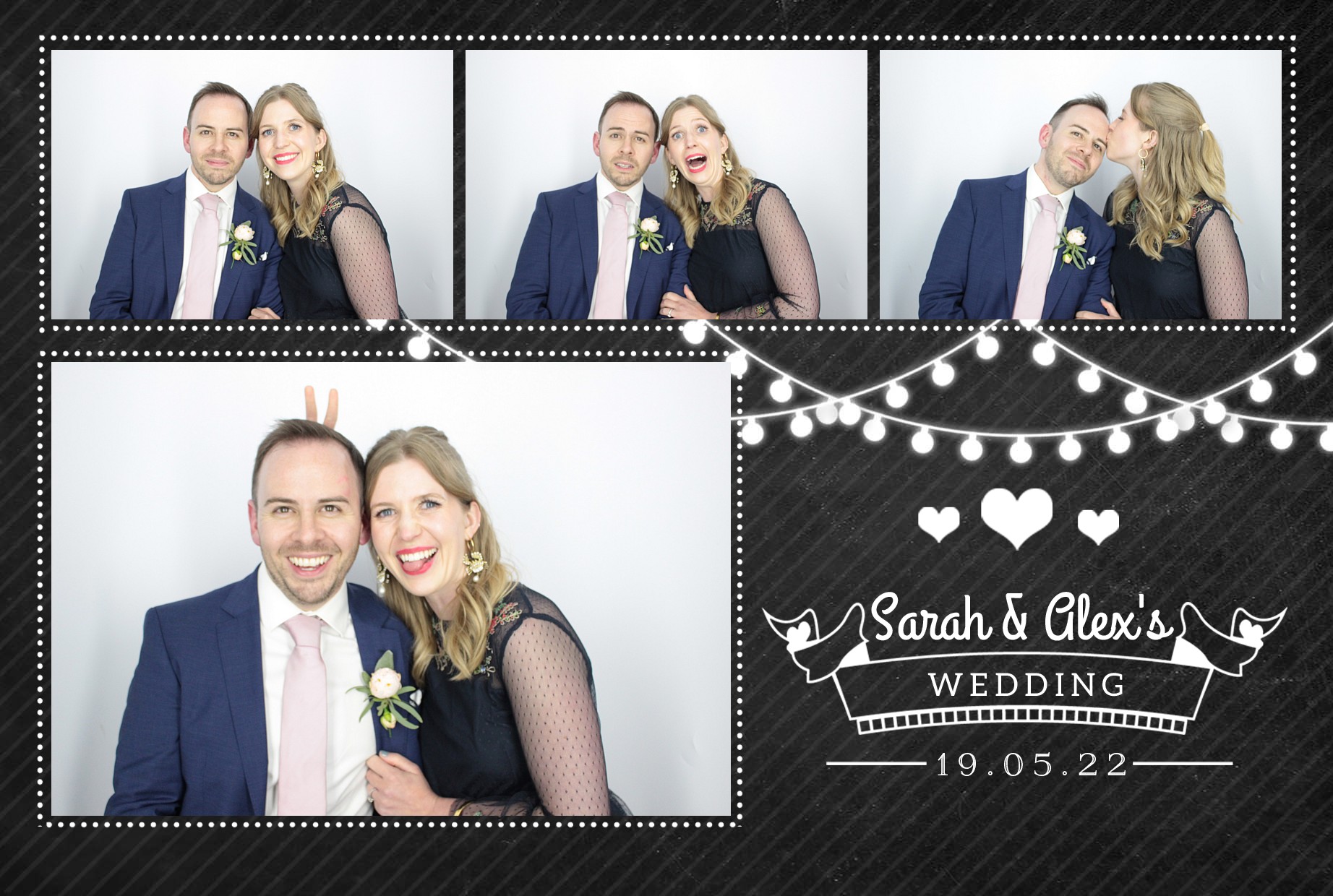 Sarah & Alex's Wedding  | View more photos from the event at gallery.myphotoboothexperience.co.uk/u/MyPhotoBoothExperienceLtd/Sarah-Alexs-Wedding