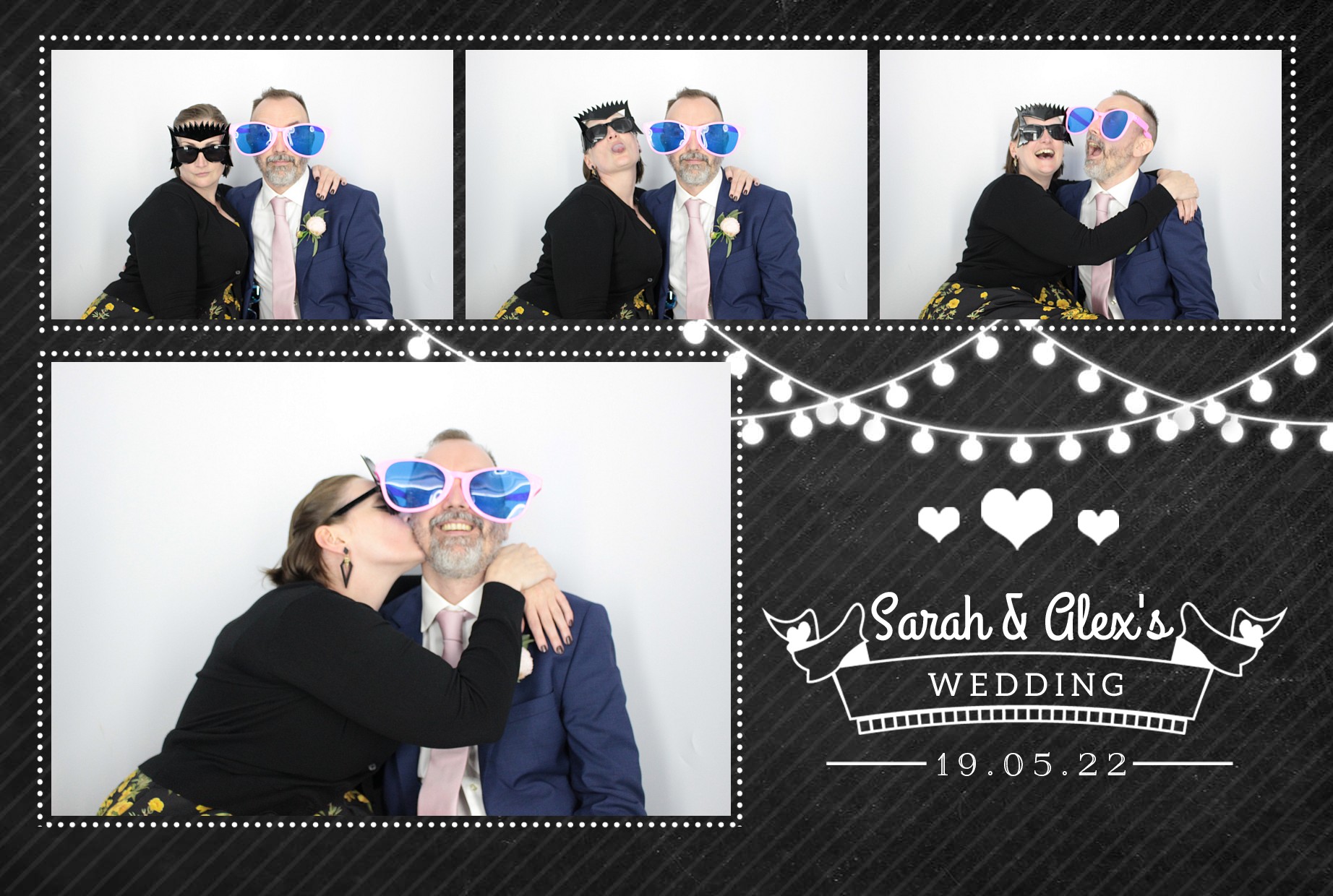 Sarah & Alex's Wedding  | View more photos from the event at gallery.myphotoboothexperience.co.uk/u/MyPhotoBoothExperienceLtd/Sarah-Alexs-Wedding
