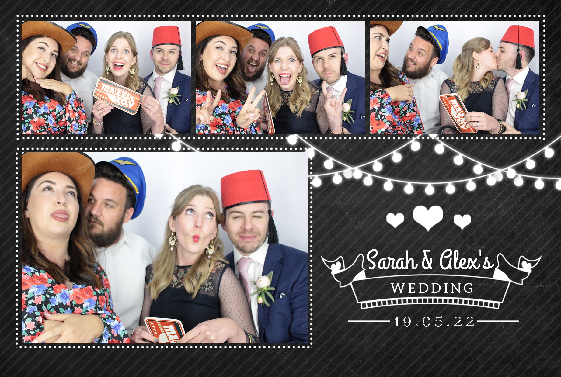 Sarah & Alex's Wedding  | View more photos from the event at gallery.myphotoboothexperience.co.uk/u/MyPhotoBoothExperienceLtd/Sarah-Alexs-Wedding