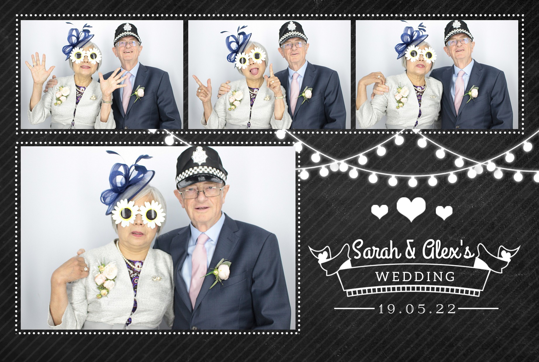 Sarah & Alex's Wedding  | View more photos from the event at gallery.myphotoboothexperience.co.uk/u/MyPhotoBoothExperienceLtd/Sarah-Alexs-Wedding