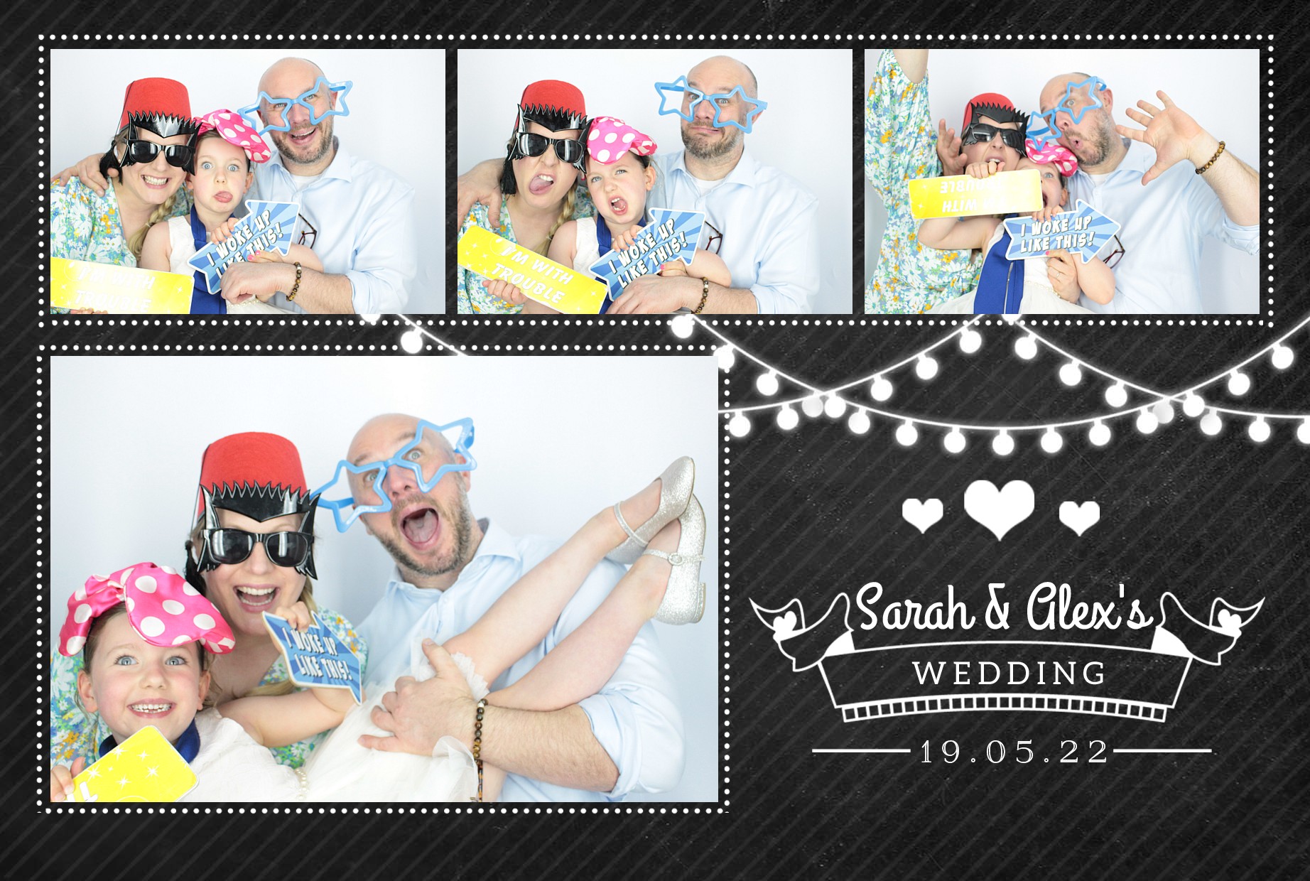 Sarah & Alex's Wedding  | View more photos from the event at gallery.myphotoboothexperience.co.uk/u/MyPhotoBoothExperienceLtd/Sarah-Alexs-Wedding
