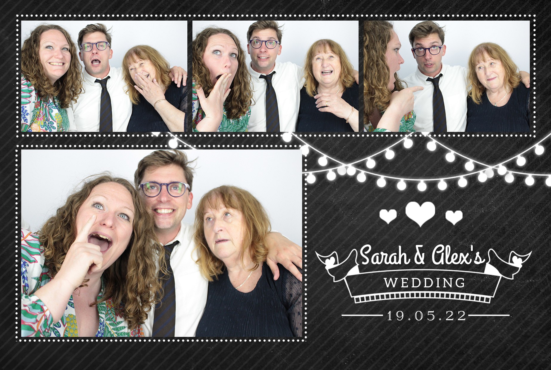 Sarah & Alex's Wedding  | View more photos from the event at gallery.myphotoboothexperience.co.uk/u/MyPhotoBoothExperienceLtd/Sarah-Alexs-Wedding