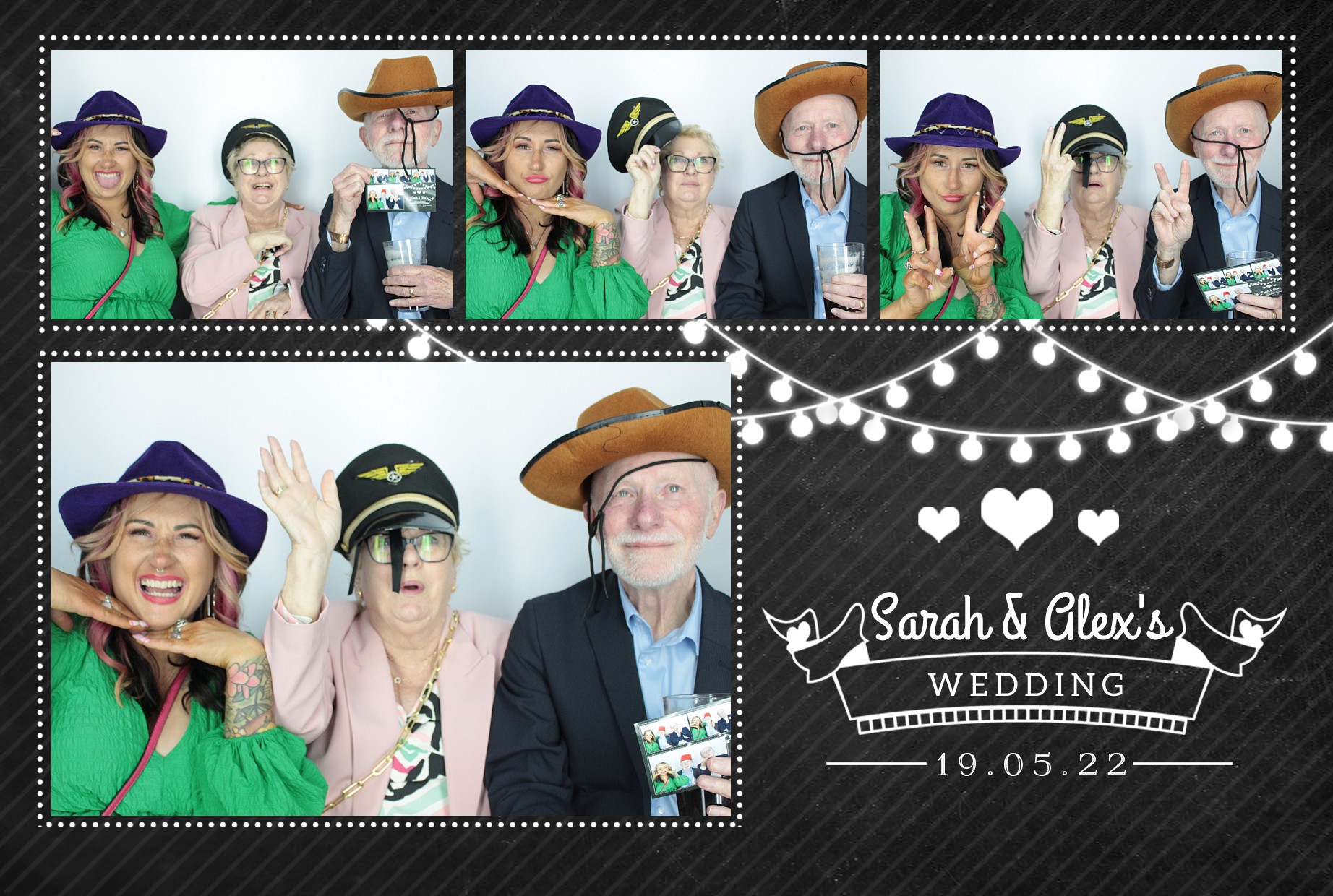 Sarah & Alex's Wedding  | View more photos from the event at gallery.myphotoboothexperience.co.uk/u/MyPhotoBoothExperienceLtd/Sarah-Alexs-Wedding