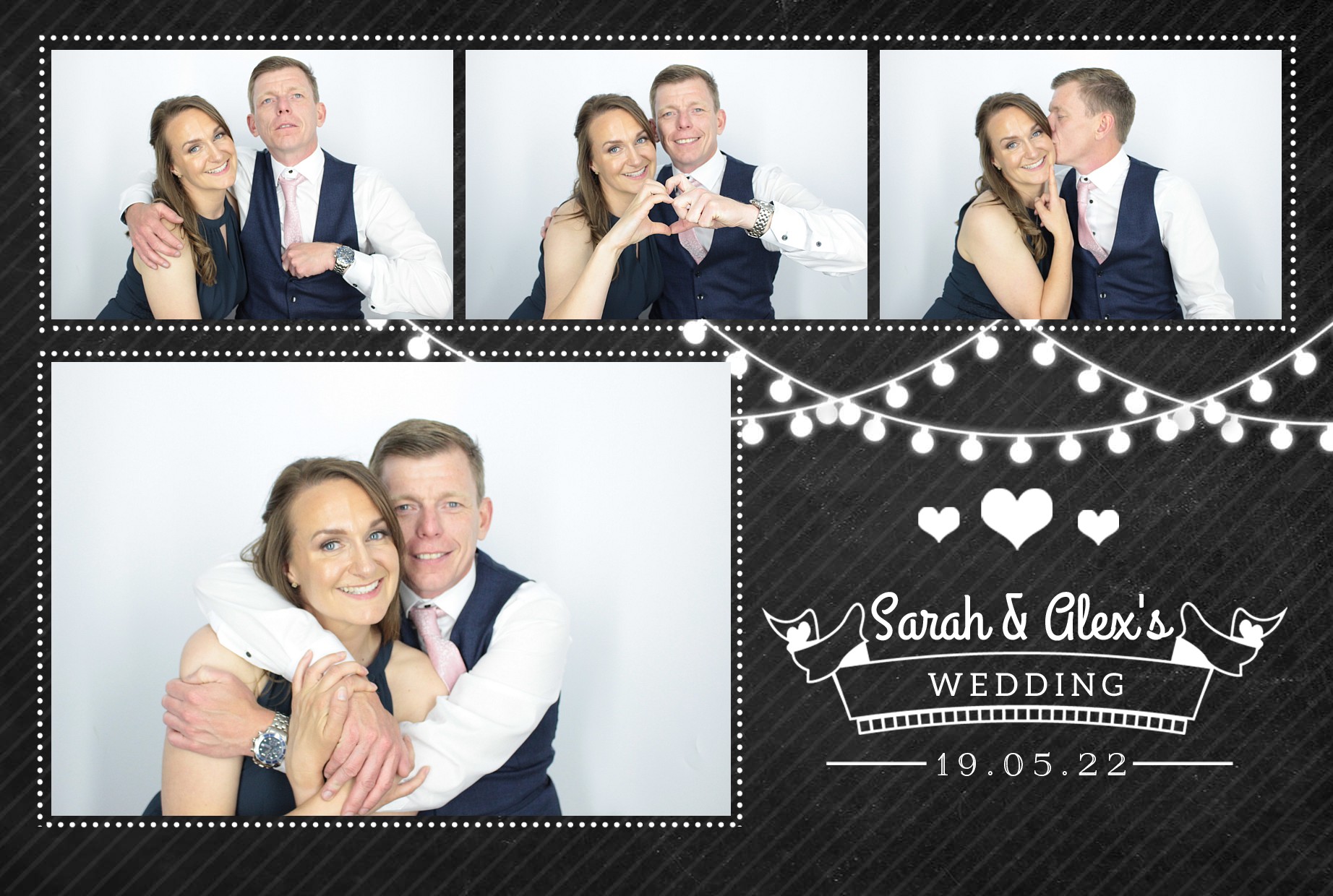 Sarah & Alex's Wedding  | View more photos from the event at gallery.myphotoboothexperience.co.uk/u/MyPhotoBoothExperienceLtd/Sarah-Alexs-Wedding