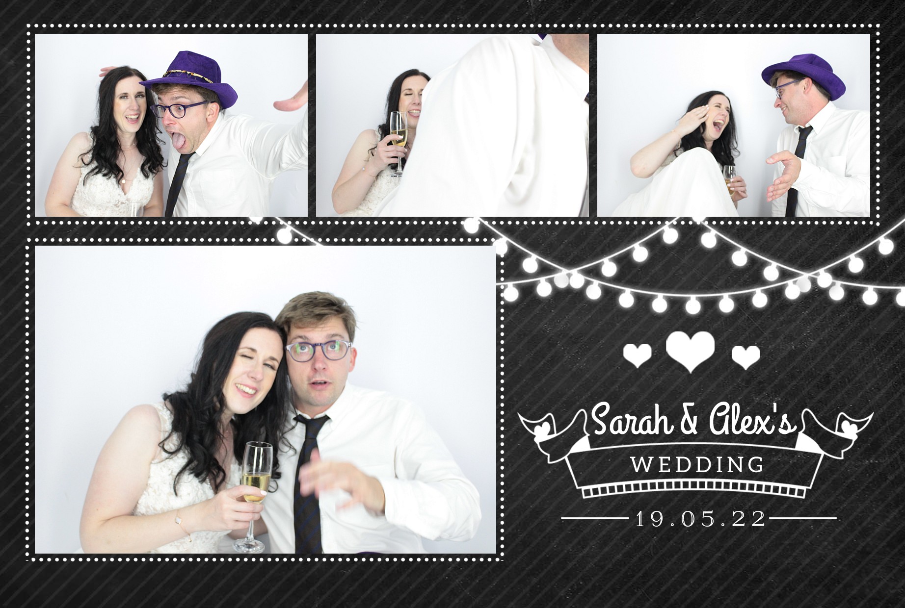 Sarah & Alex's Wedding  | View more photos from the event at gallery.myphotoboothexperience.co.uk/u/MyPhotoBoothExperienceLtd/Sarah-Alexs-Wedding