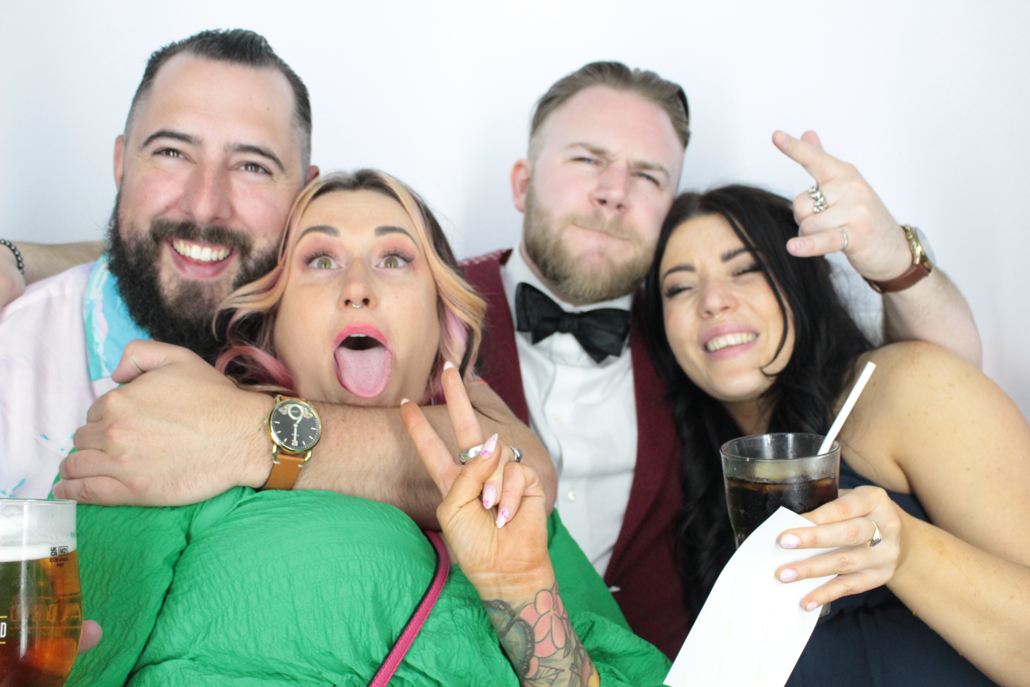 Sarah & Alex's Wedding  | View more photos from the event at gallery.myphotoboothexperience.co.uk/u/MyPhotoBoothExperienceLtd/Sarah-Alexs-Wedding