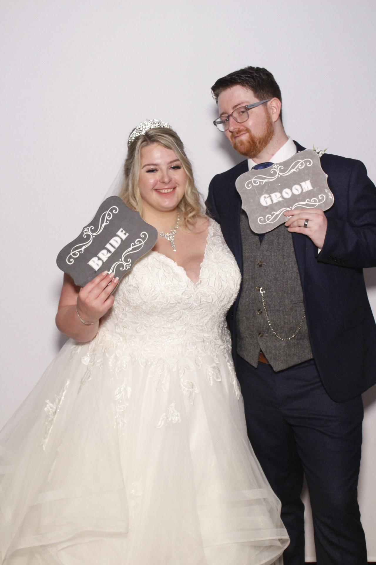 Shannon & Tom's Wedding  | View more photos from the event at gallery.myphotoboothexperience.co.uk/u/MyPhotoBoothExperienceLtd/Shannon-Toms-Wedding