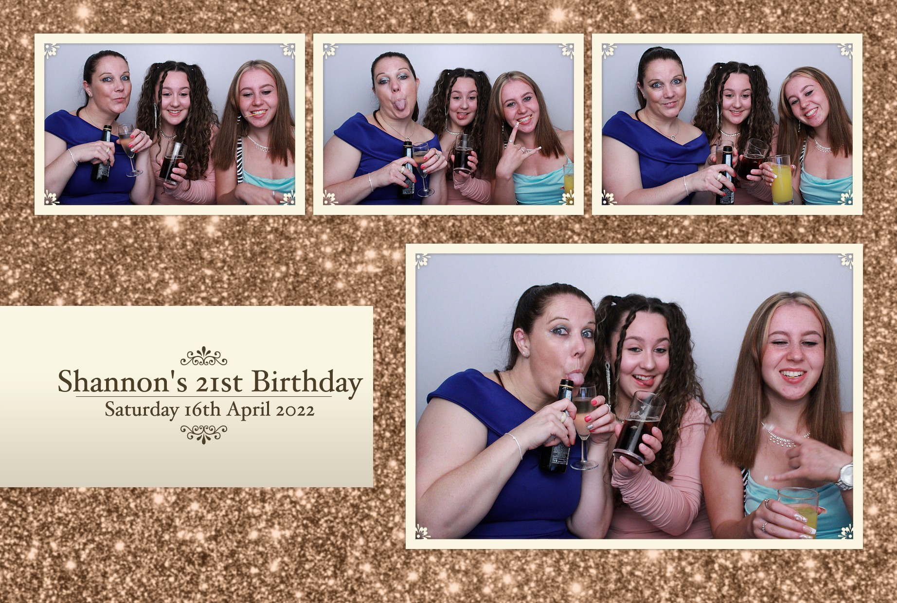Shannon's 21st Birthday  | View more photos from the event at gallery.myphotoboothexperience.co.uk/u/MyPhotoBoothExperienceLtd/Shannons-21st-Birthday