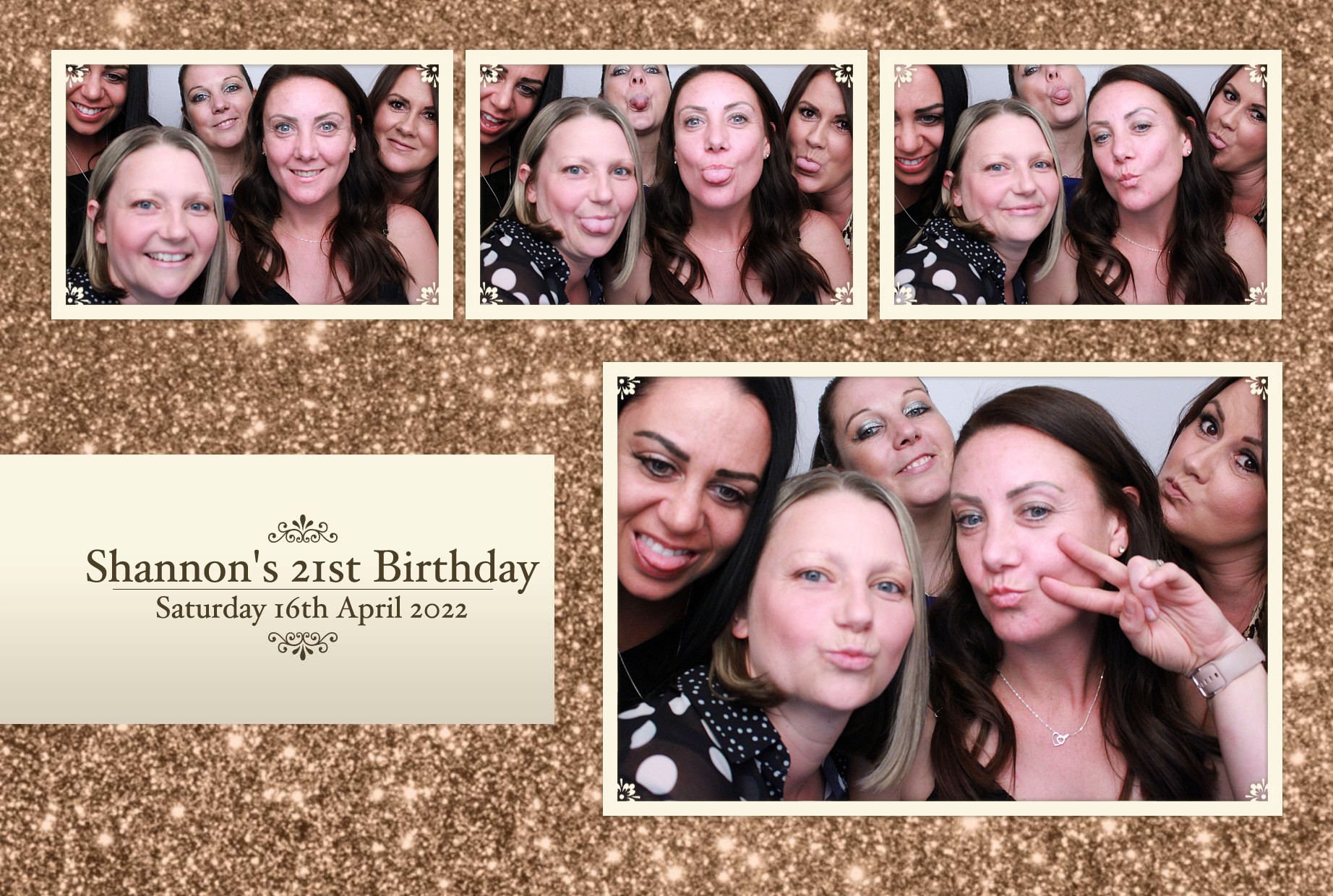Shannon's 21st Birthday  | View more photos from the event at gallery.myphotoboothexperience.co.uk/u/MyPhotoBoothExperienceLtd/Shannons-21st-Birthday