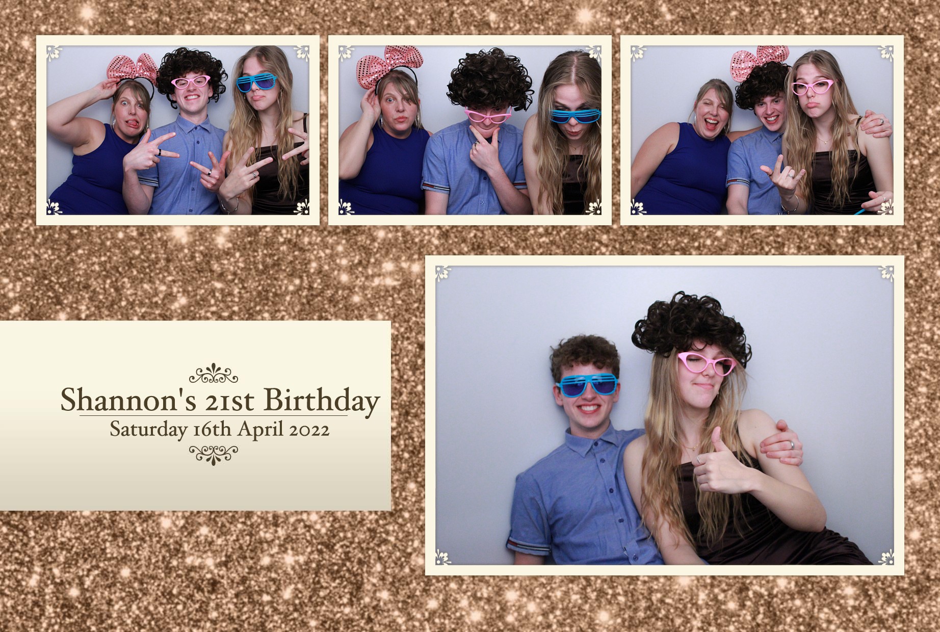 Shannon's 21st Birthday  | View more photos from the event at gallery.myphotoboothexperience.co.uk/u/MyPhotoBoothExperienceLtd/Shannons-21st-Birthday