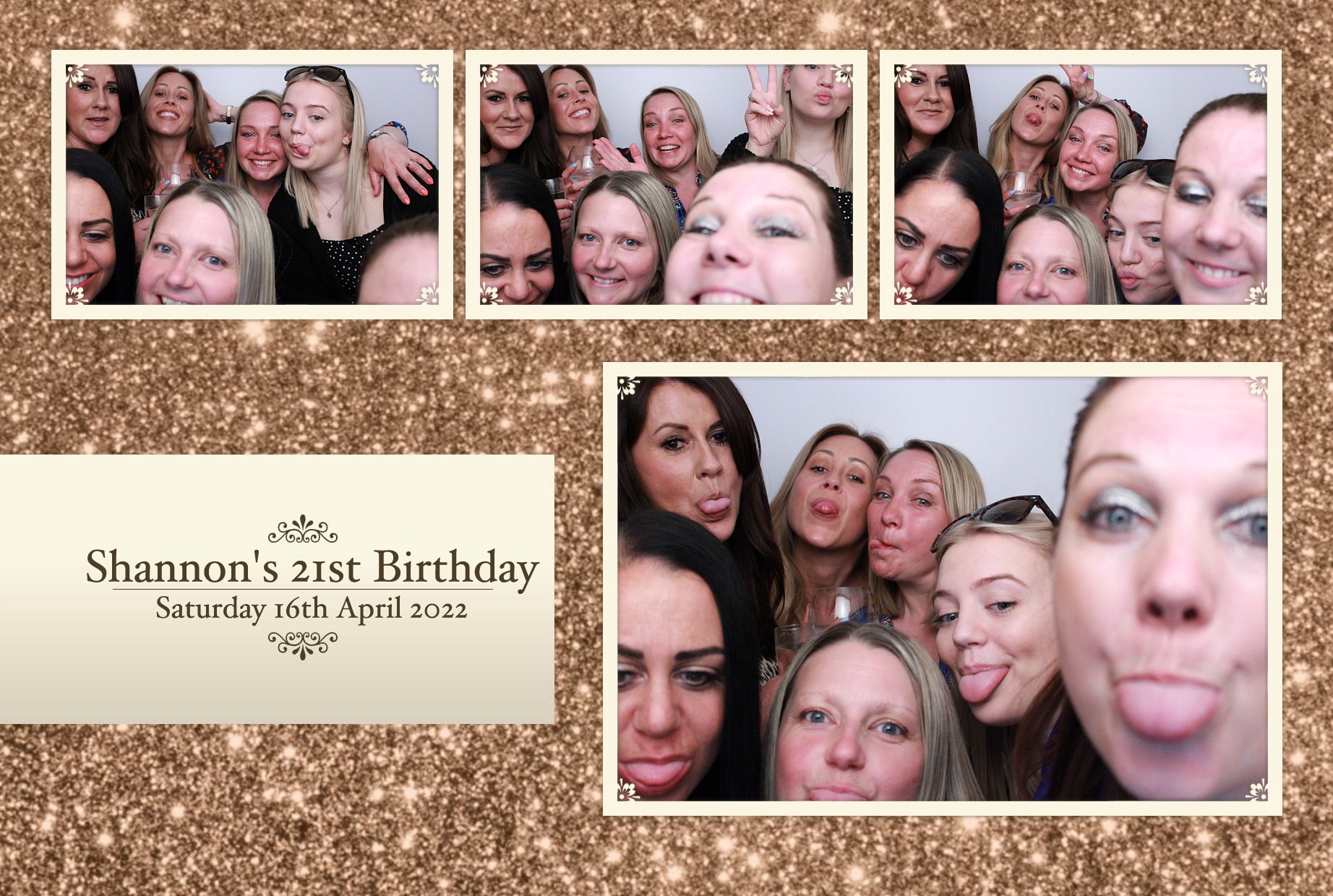 Shannon's 21st Birthday  | View more photos from the event at gallery.myphotoboothexperience.co.uk/u/MyPhotoBoothExperienceLtd/Shannons-21st-Birthday