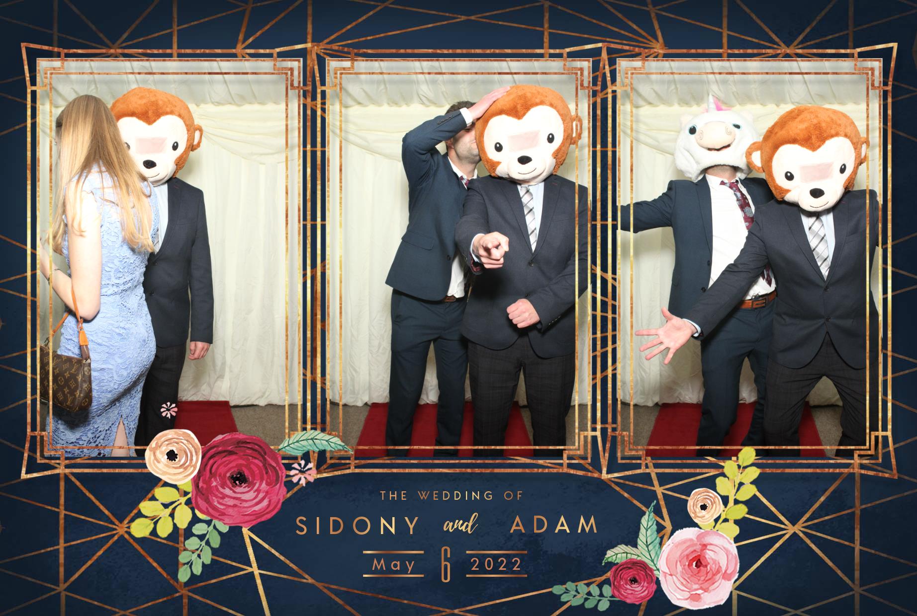 Sidony & Adam's Wedding  | View more photos from the event at gallery.myphotoboothexperience.co.uk/u/MyPhotoBoothExperienceLtd/Sidony-Adams-Wedding