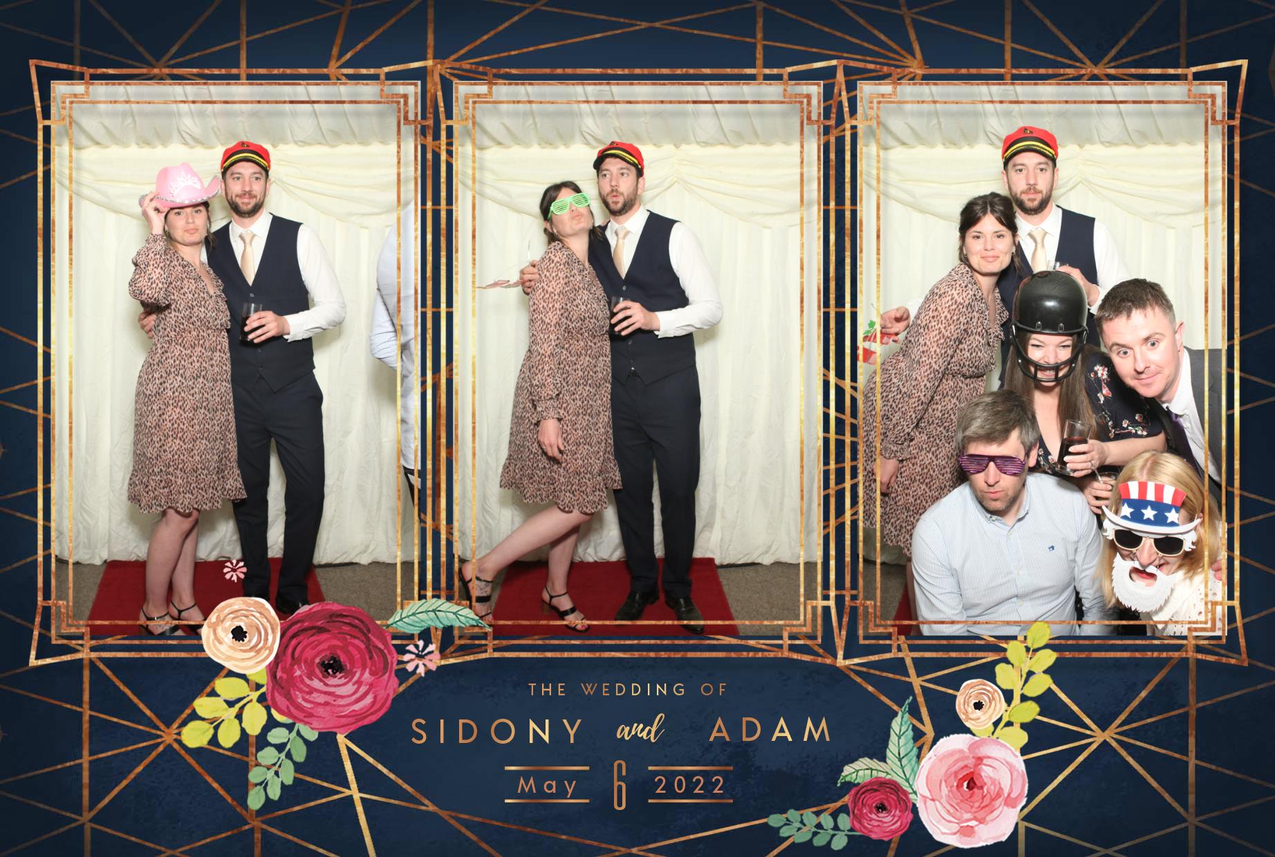 Sidony & Adam's Wedding  | View more photos from the event at gallery.myphotoboothexperience.co.uk/u/MyPhotoBoothExperienceLtd/Sidony-Adams-Wedding