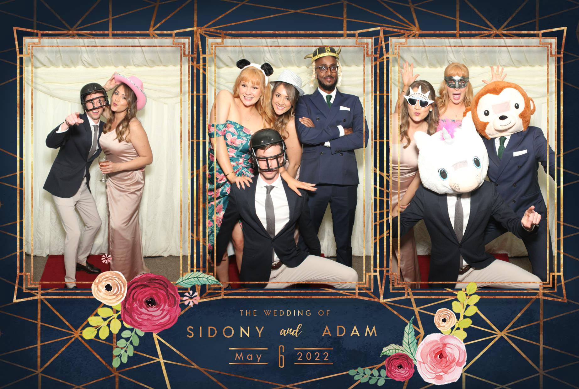 Sidony & Adam's Wedding  | View more photos from the event at gallery.myphotoboothexperience.co.uk/u/MyPhotoBoothExperienceLtd/Sidony-Adams-Wedding