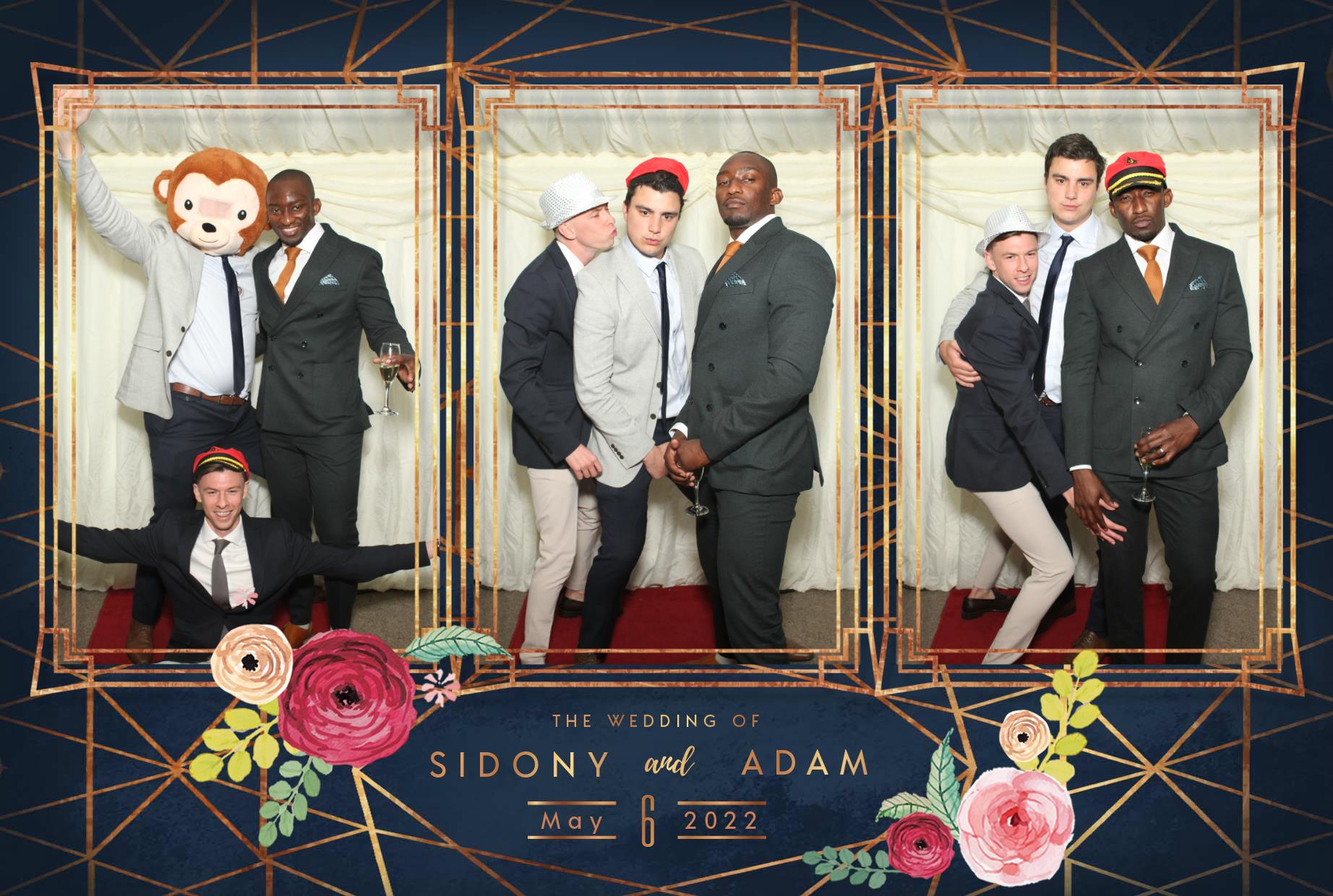 Sidony & Adam's Wedding  | View more photos from the event at gallery.myphotoboothexperience.co.uk/u/MyPhotoBoothExperienceLtd/Sidony-Adams-Wedding