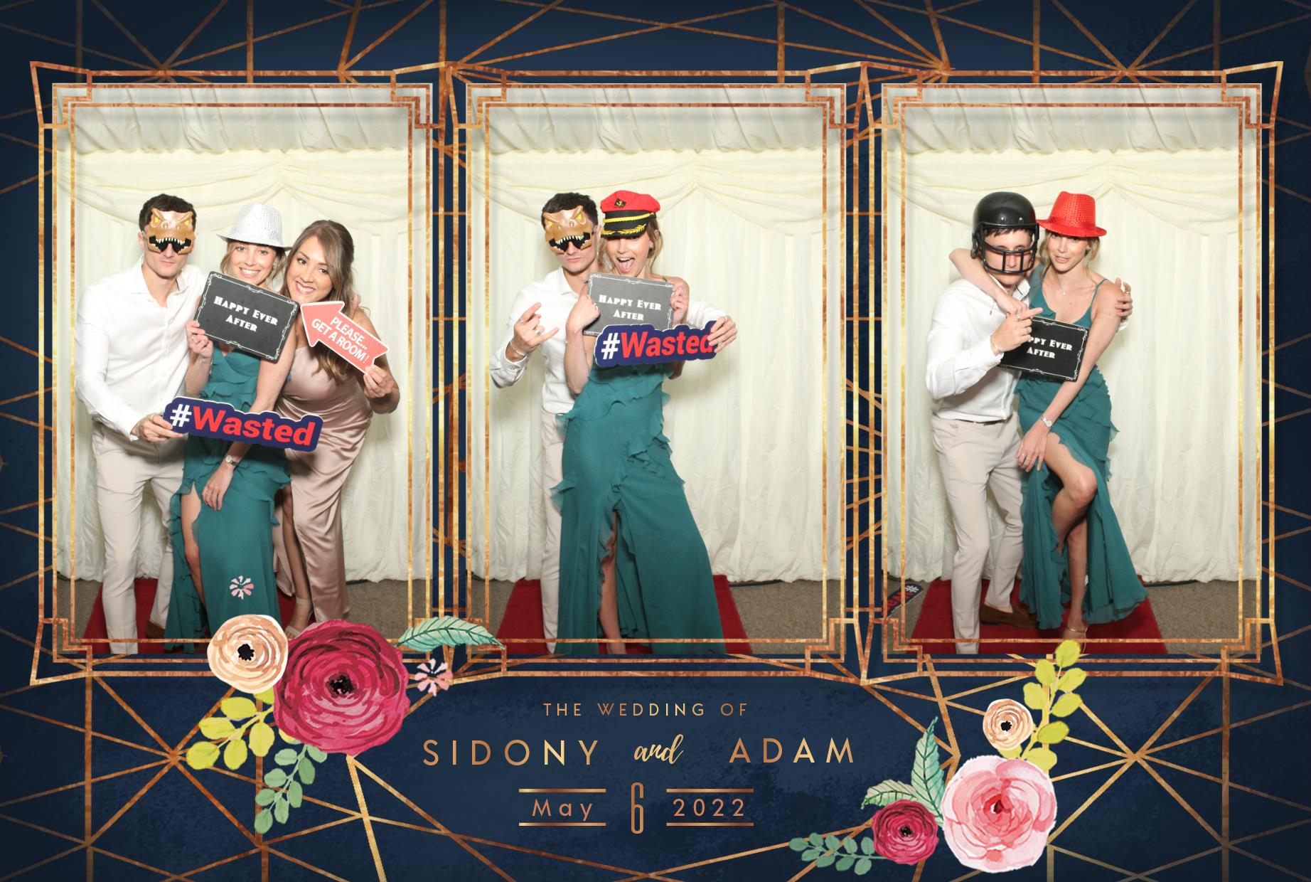Sidony & Adam's Wedding  | View more photos from the event at gallery.myphotoboothexperience.co.uk/u/MyPhotoBoothExperienceLtd/Sidony-Adams-Wedding