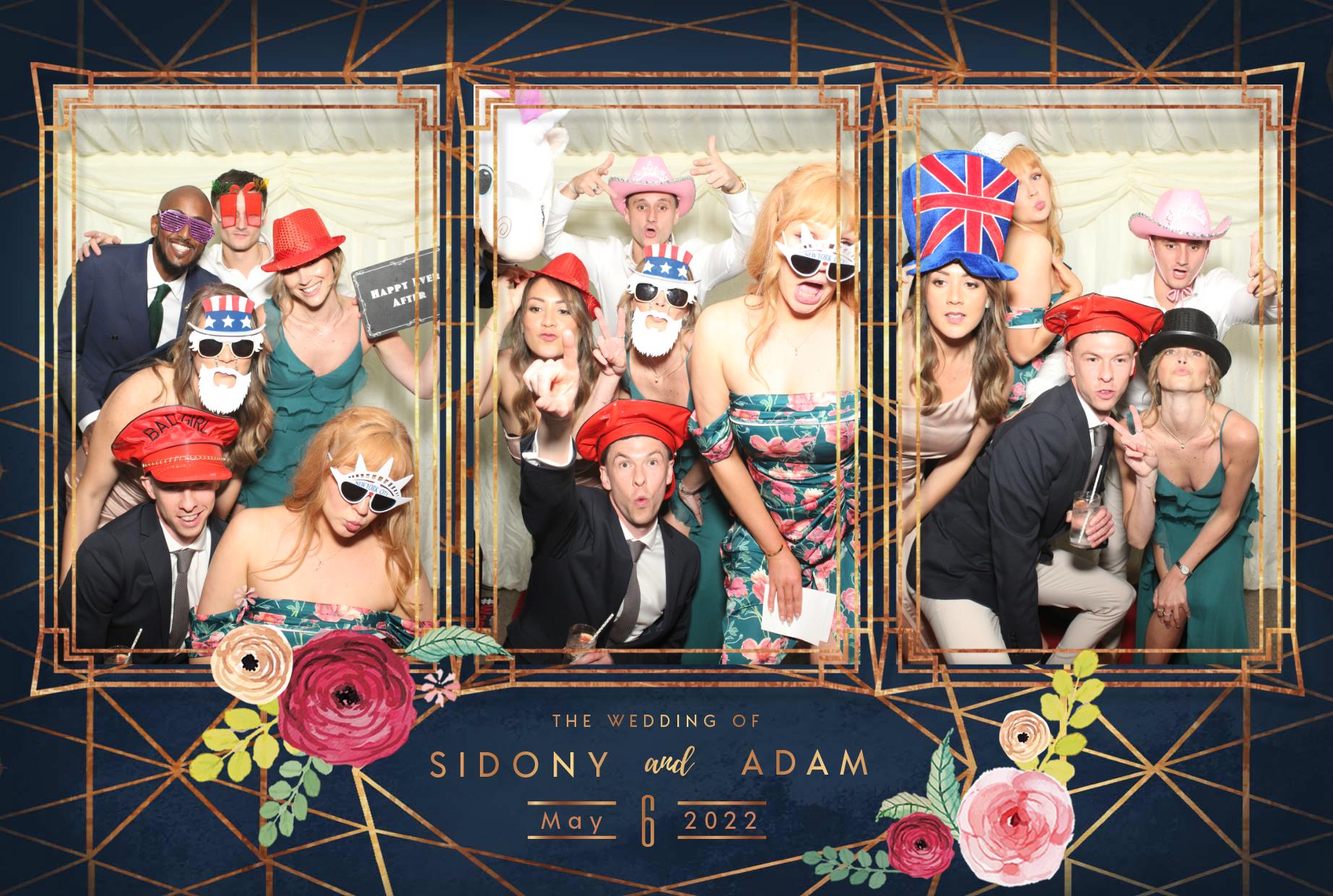 Sidony & Adam's Wedding  | View more photos from the event at gallery.myphotoboothexperience.co.uk/u/MyPhotoBoothExperienceLtd/Sidony-Adams-Wedding