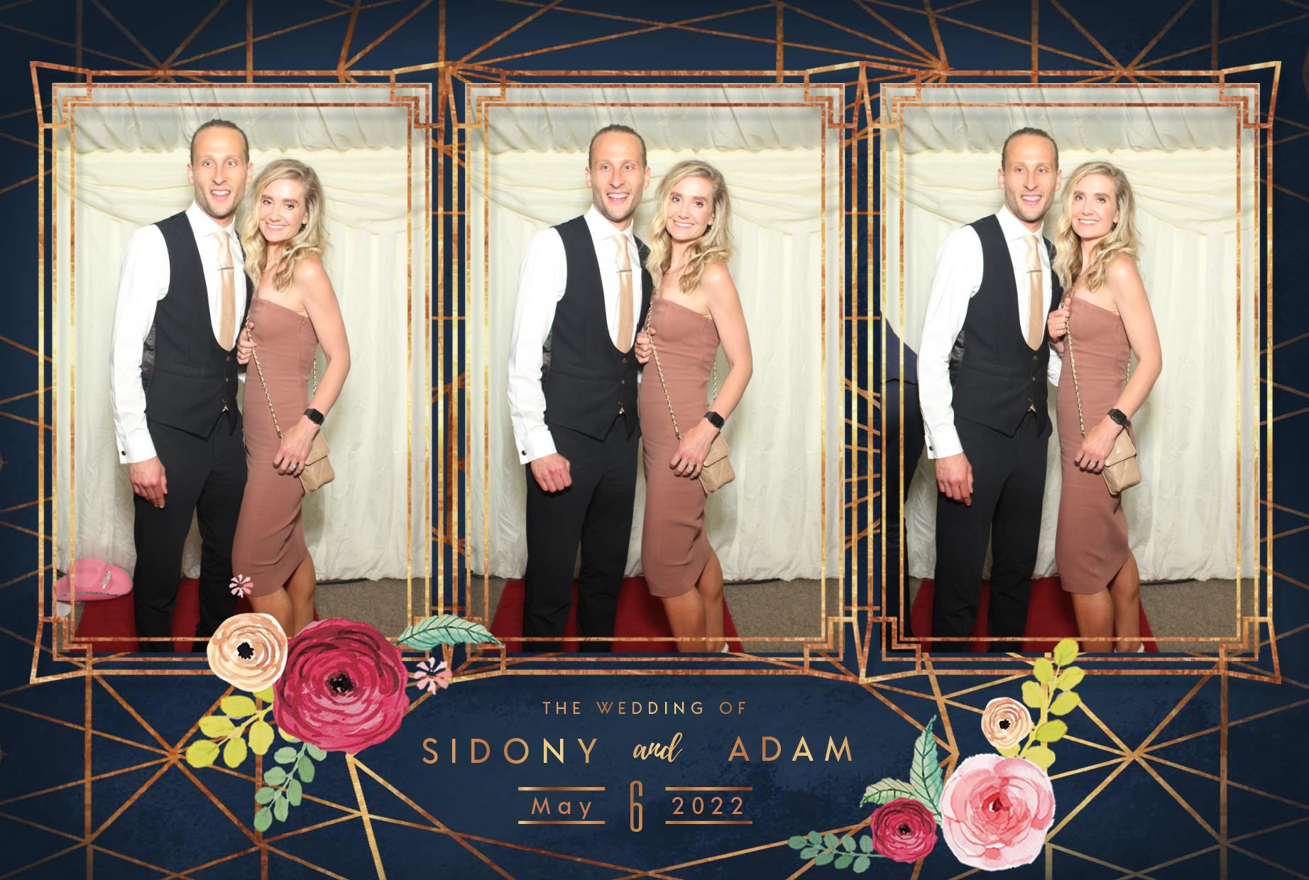 Sidony & Adam's Wedding  | View more photos from the event at gallery.myphotoboothexperience.co.uk/u/MyPhotoBoothExperienceLtd/Sidony-Adams-Wedding
