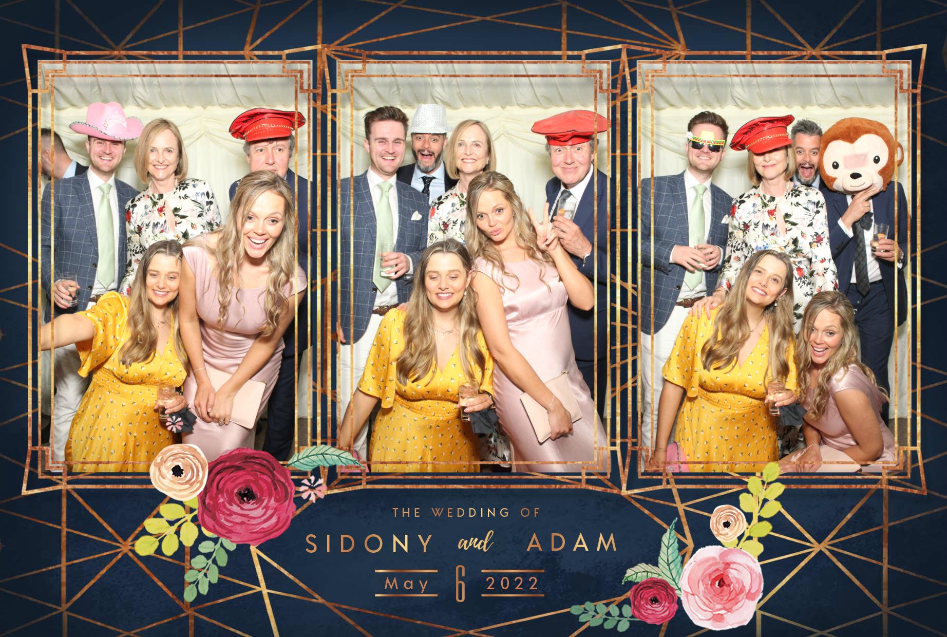 Sidony & Adam's Wedding  | View more photos from the event at gallery.myphotoboothexperience.co.uk/u/MyPhotoBoothExperienceLtd/Sidony-Adams-Wedding