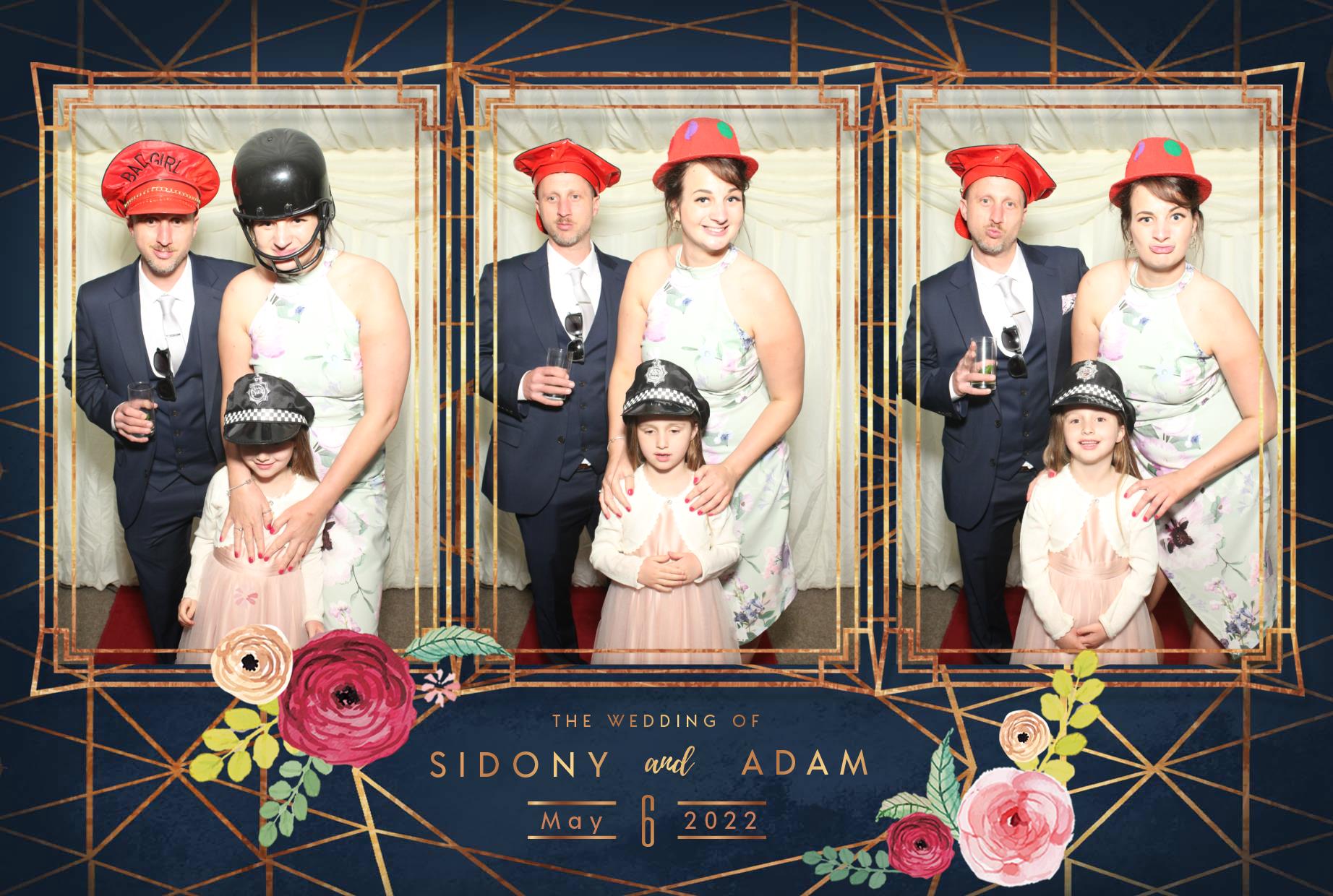 Sidony & Adam's Wedding  | View more photos from the event at gallery.myphotoboothexperience.co.uk/u/MyPhotoBoothExperienceLtd/Sidony-Adams-Wedding