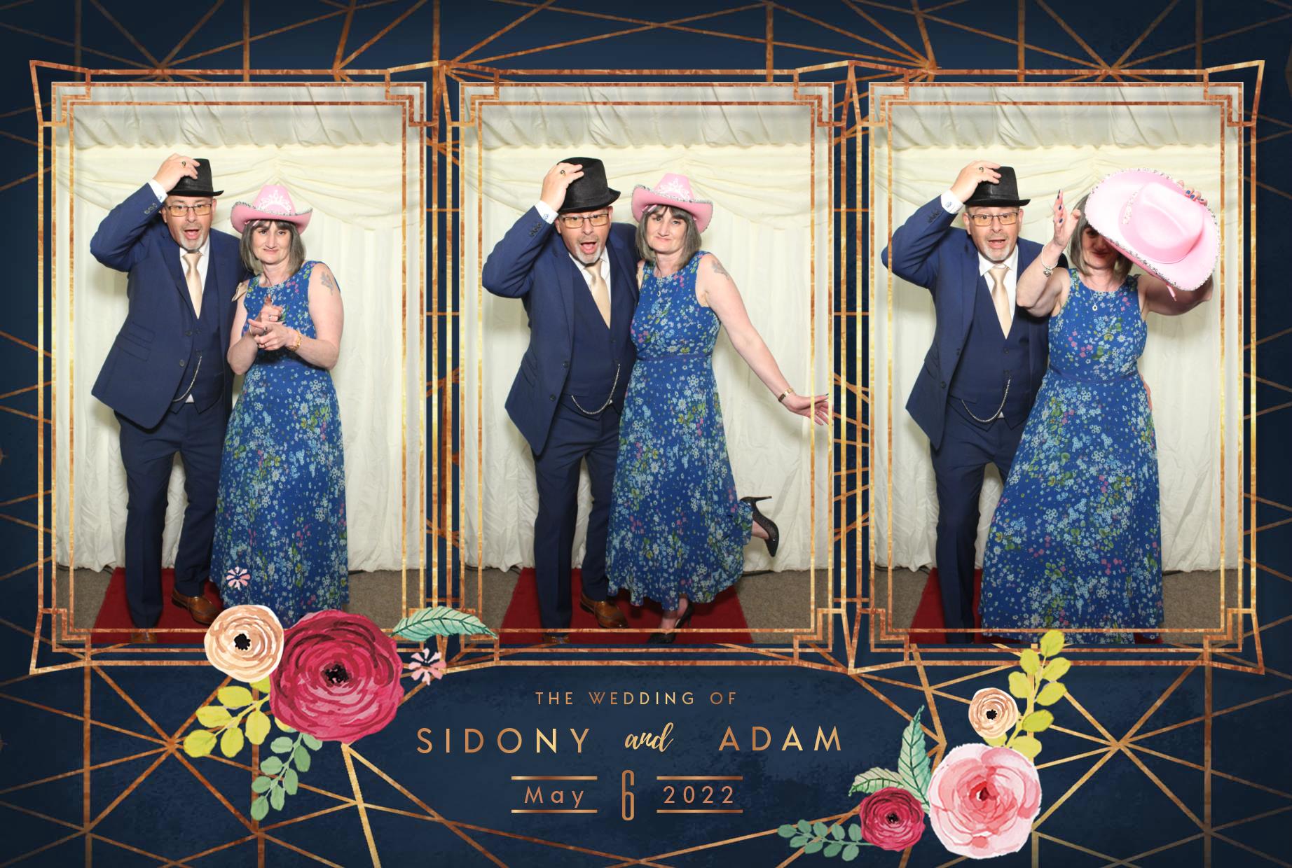 Sidony & Adam's Wedding  | View more photos from the event at gallery.myphotoboothexperience.co.uk/u/MyPhotoBoothExperienceLtd/Sidony-Adams-Wedding