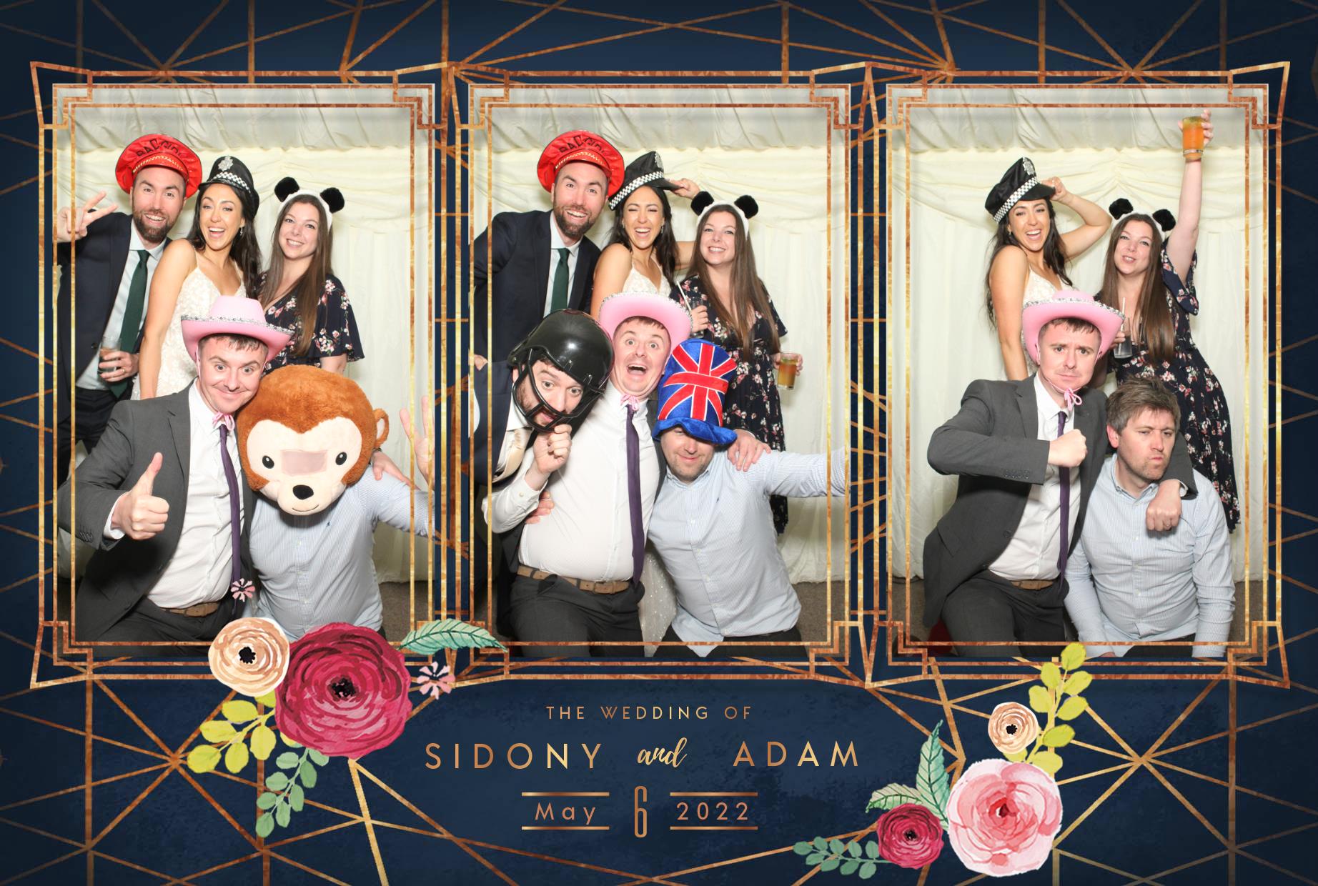 Sidony & Adam's Wedding  | View more photos from the event at gallery.myphotoboothexperience.co.uk/u/MyPhotoBoothExperienceLtd/Sidony-Adams-Wedding