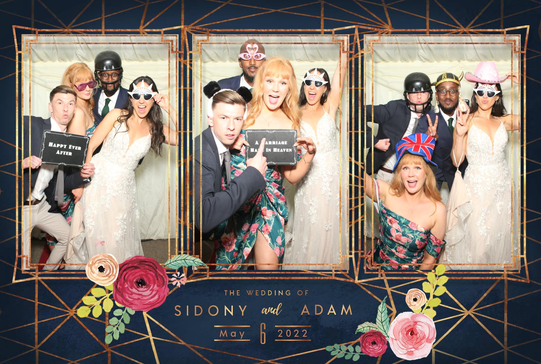 Sidony & Adam's Wedding  | View more photos from the event at gallery.myphotoboothexperience.co.uk/u/MyPhotoBoothExperienceLtd/Sidony-Adams-Wedding