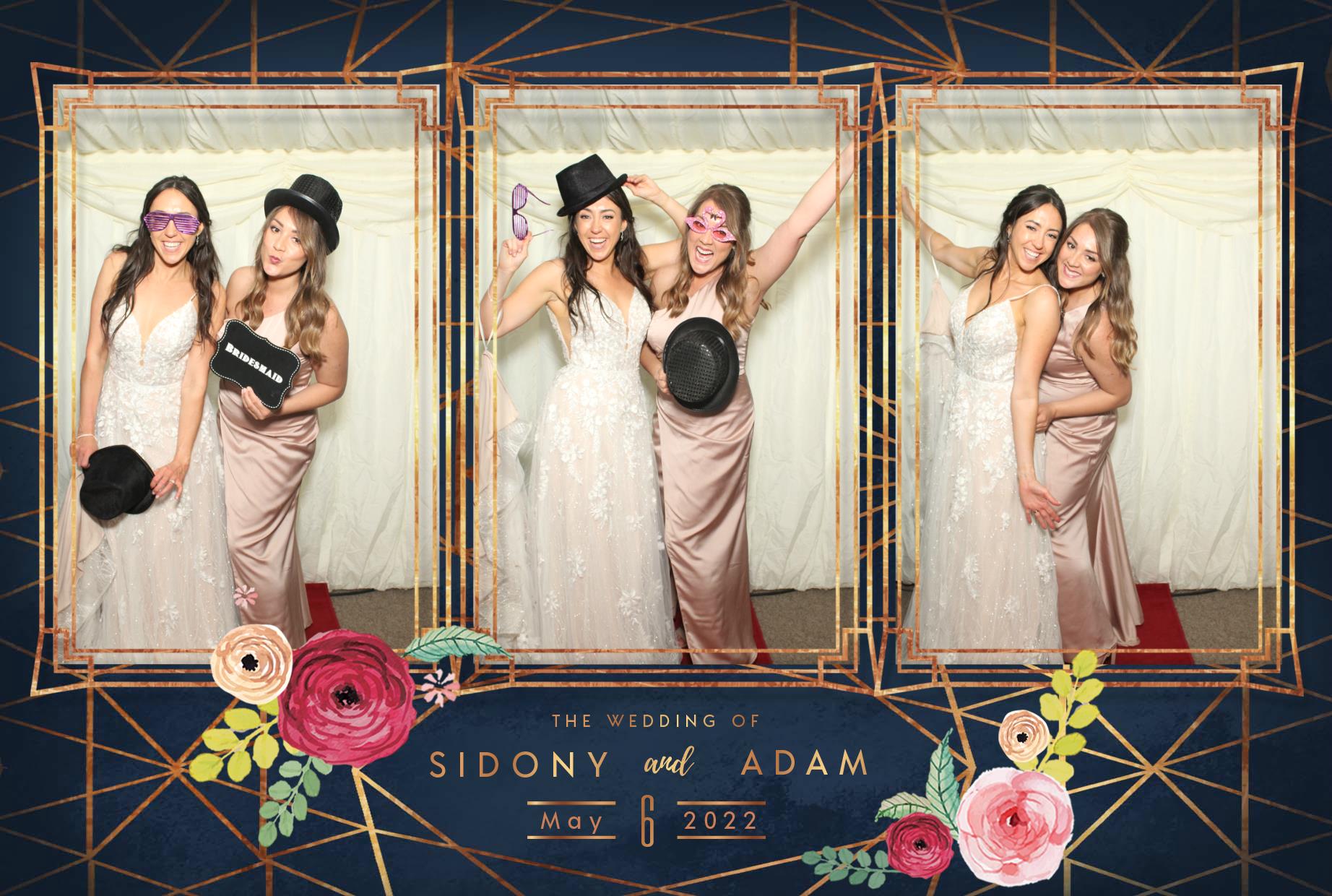 Sidony & Adam's Wedding  | View more photos from the event at gallery.myphotoboothexperience.co.uk/u/MyPhotoBoothExperienceLtd/Sidony-Adams-Wedding